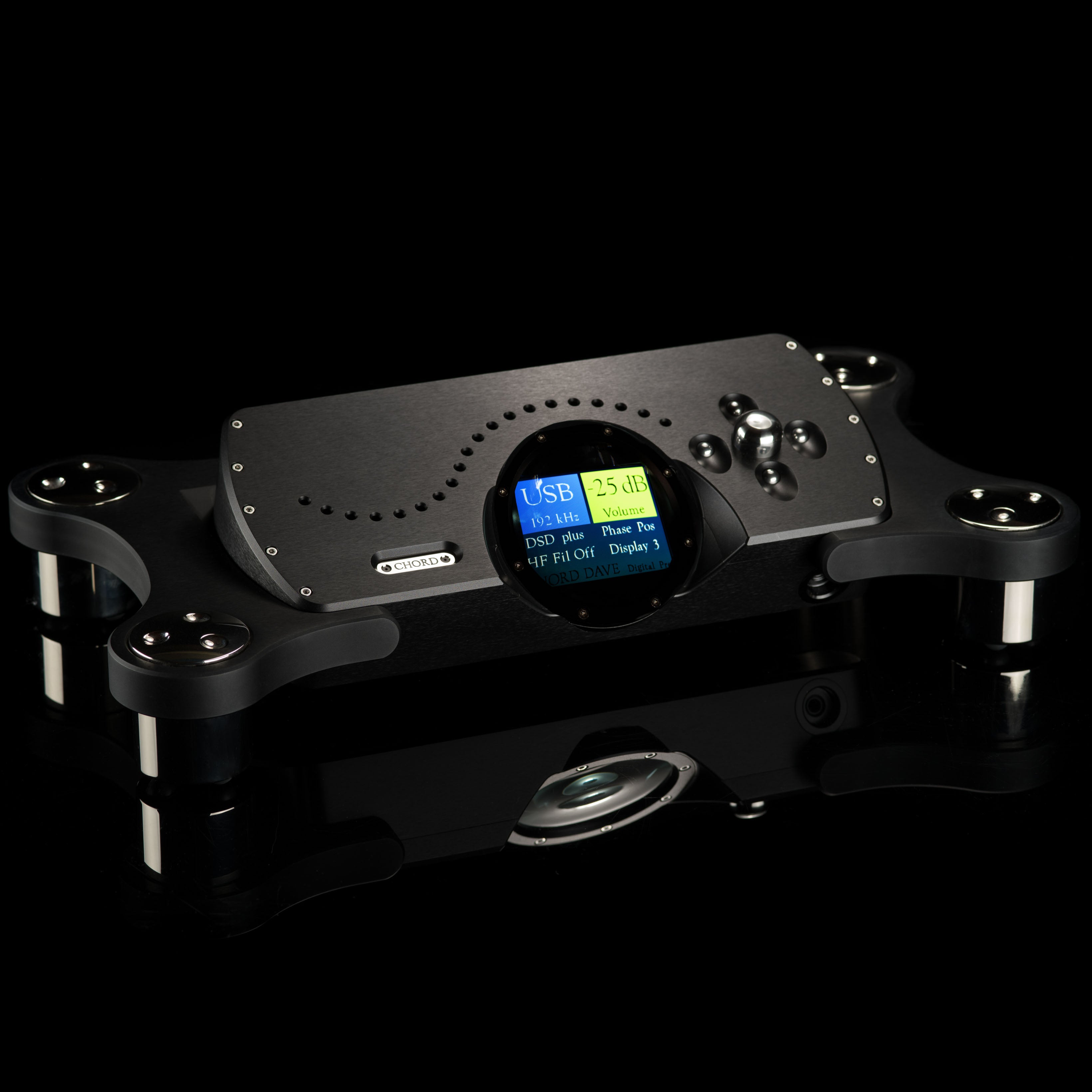 Chord Dave Reference Digital to Analogue Converter, Headphone Amplifier and Preamplifier