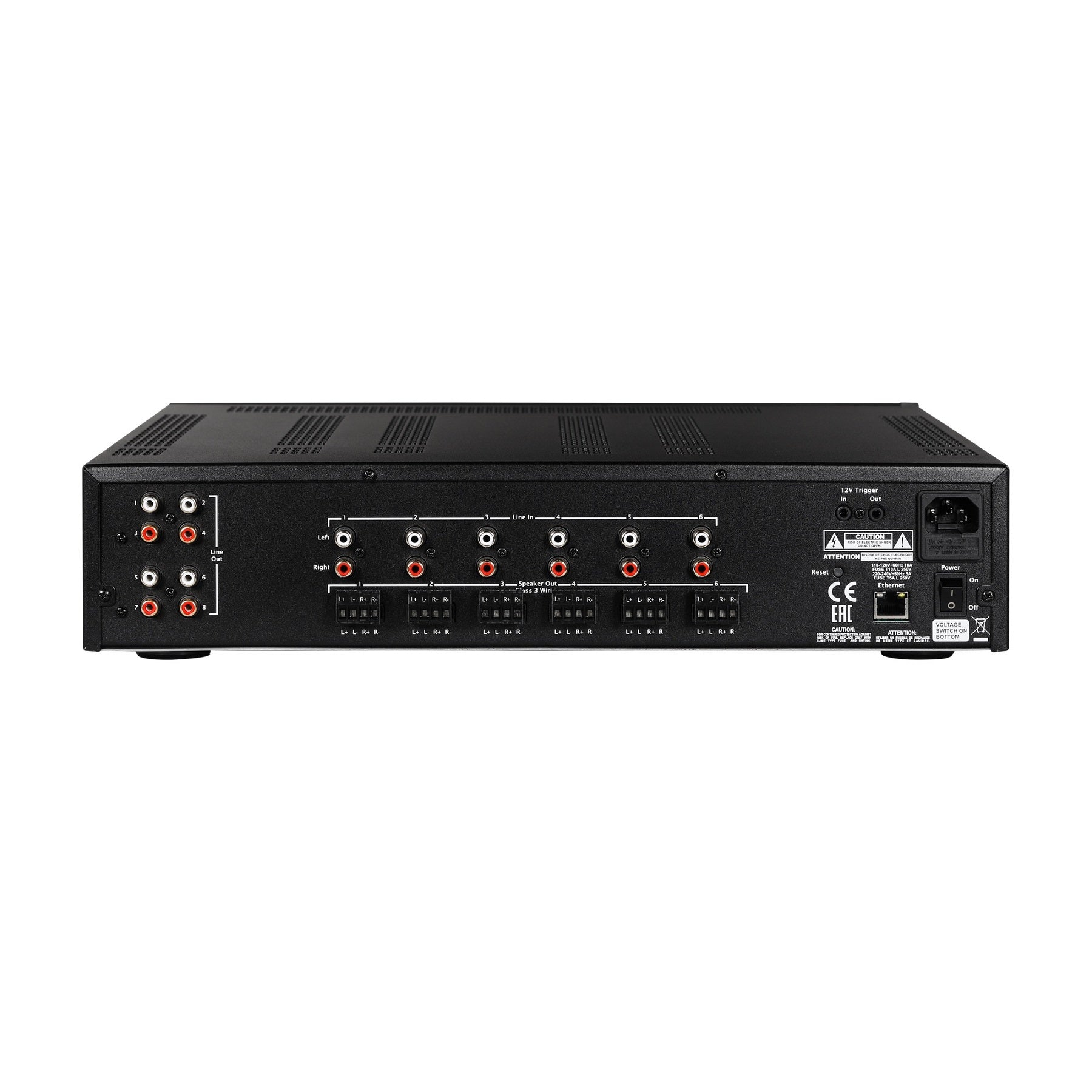 ELAC Integrator IS-AMP2175-BK 12 Channel DSP Amplifier