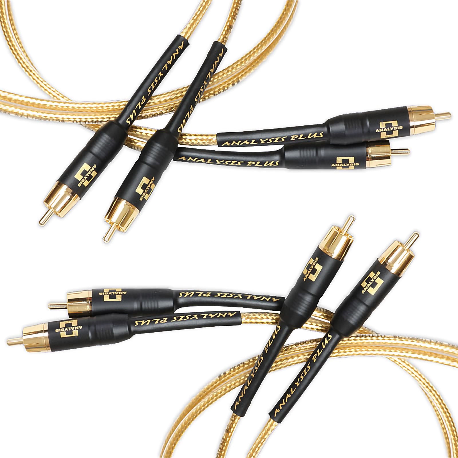 Analysis Plus Gold Oval Micro Interconnect Cable