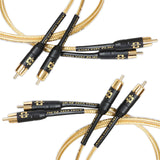 Analysis Plus Gold Oval Micro Interconnect Cable