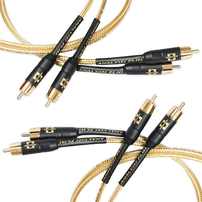 Analysis Plus Gold Oval Micro Interconnect Cable