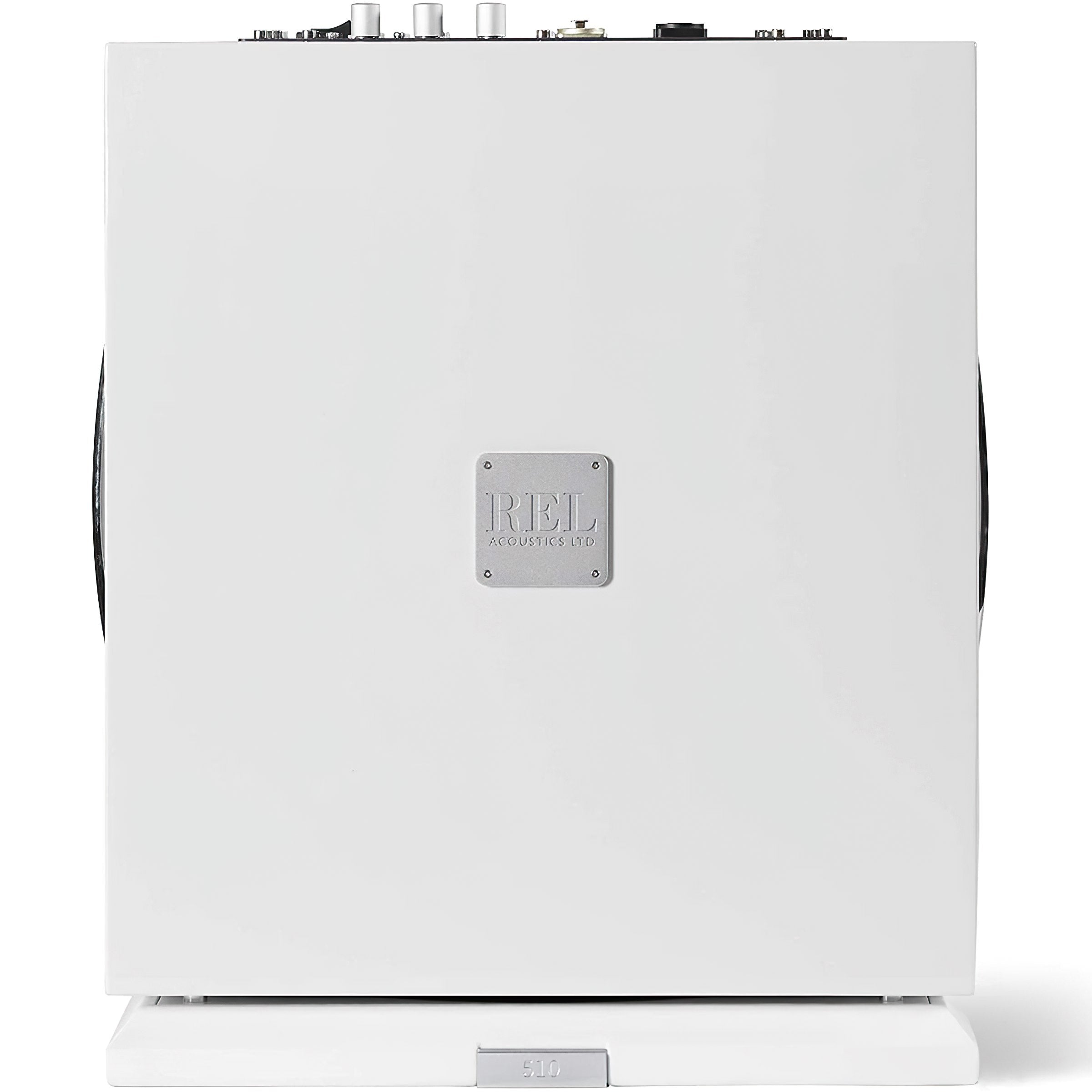 REL Acoustics S/812 12 inch Front-firing Active Driver, Down-firing Passive Home Subwoofer