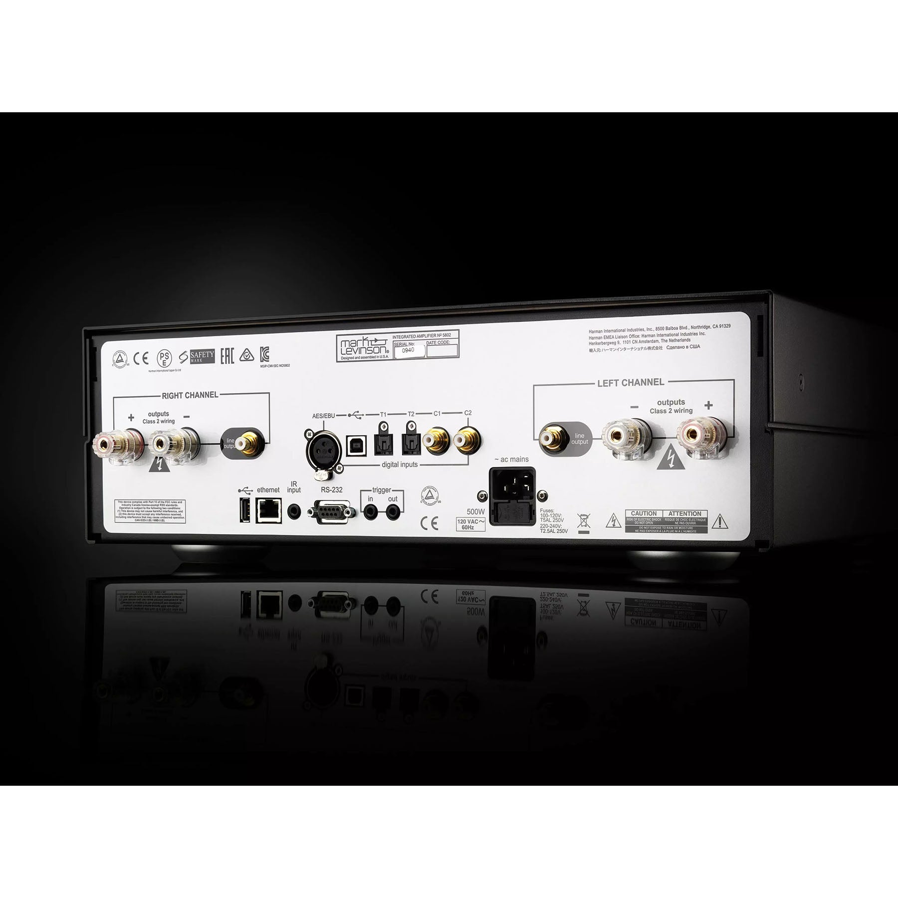 Mark Levinson No 5802 Integrated Amplifier for Digital Sources