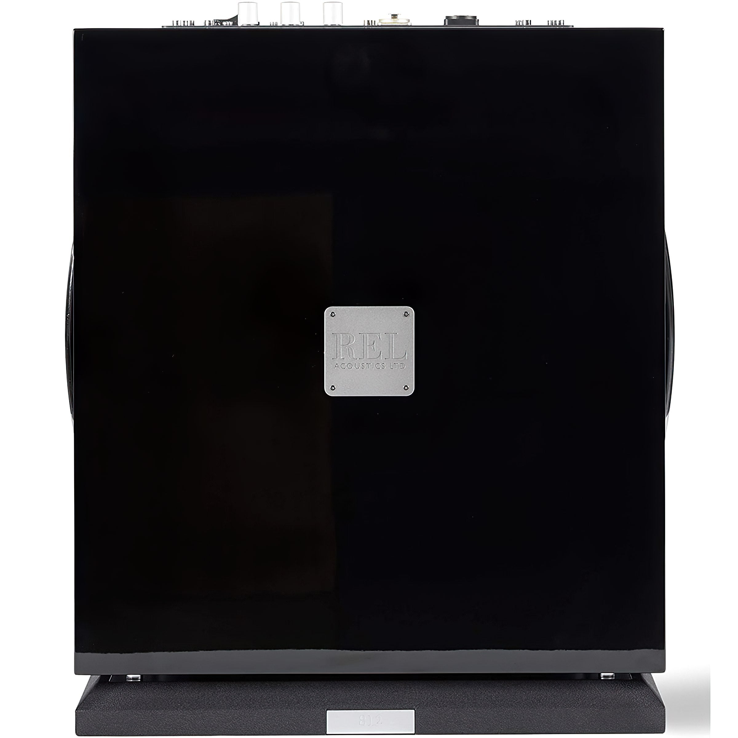 REL Acoustics S/812 12 inch Front-firing Active Driver, Down-firing Passive Home Subwoofer