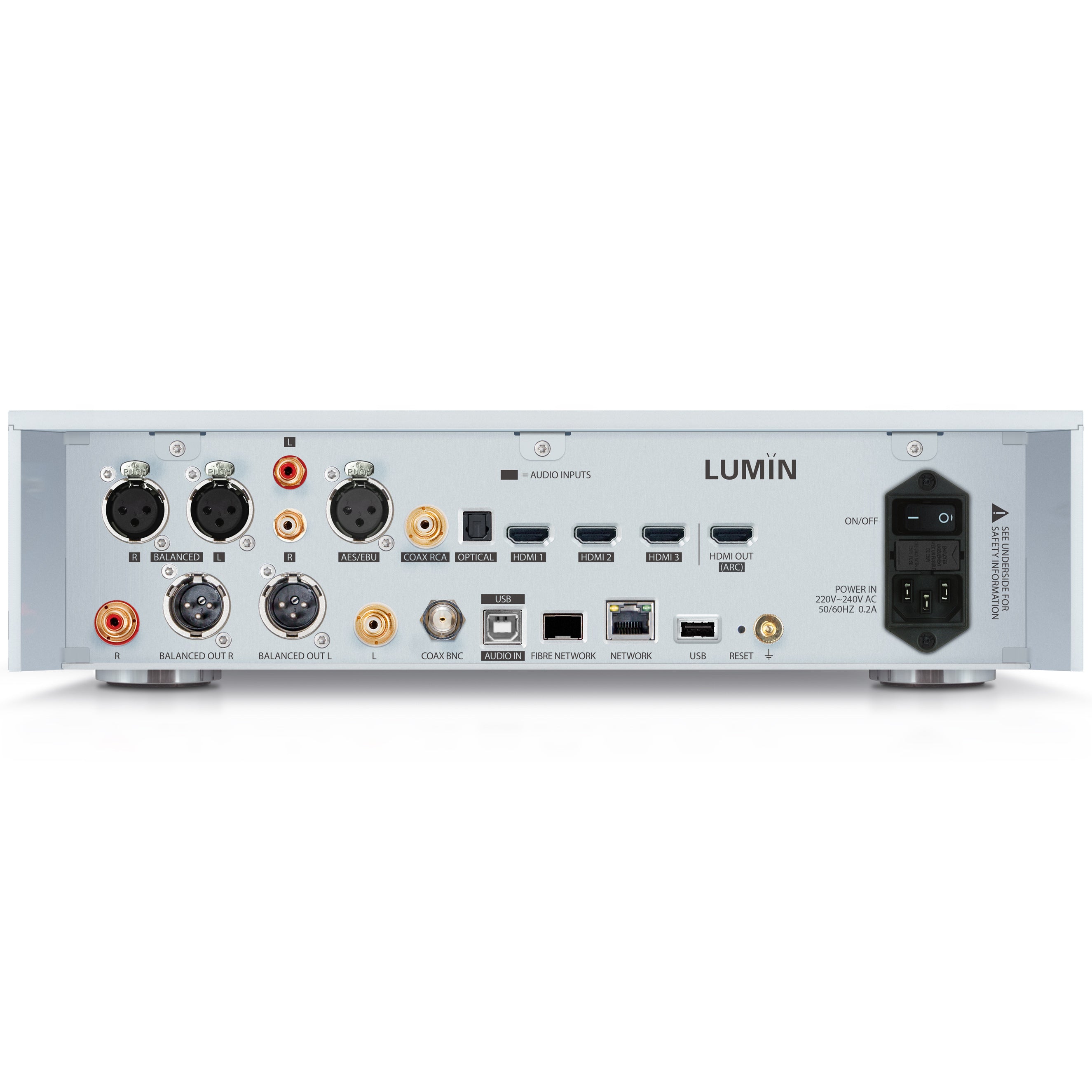 Lumin P1 Music Streamer / DAC / Preamplifier