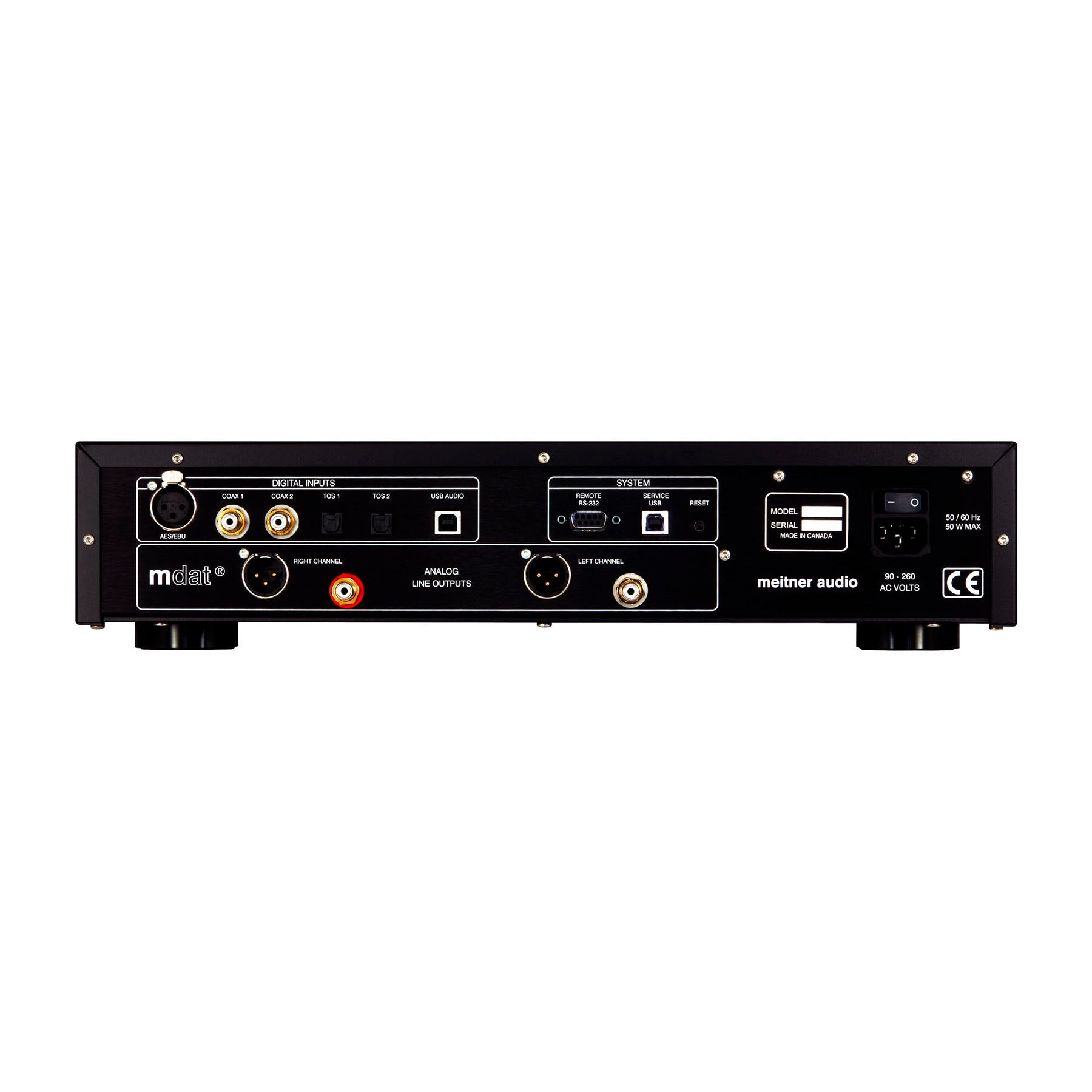 EMM Labs/Meitner MA-1 V2 Stereo 2 Channel DAC with USB
