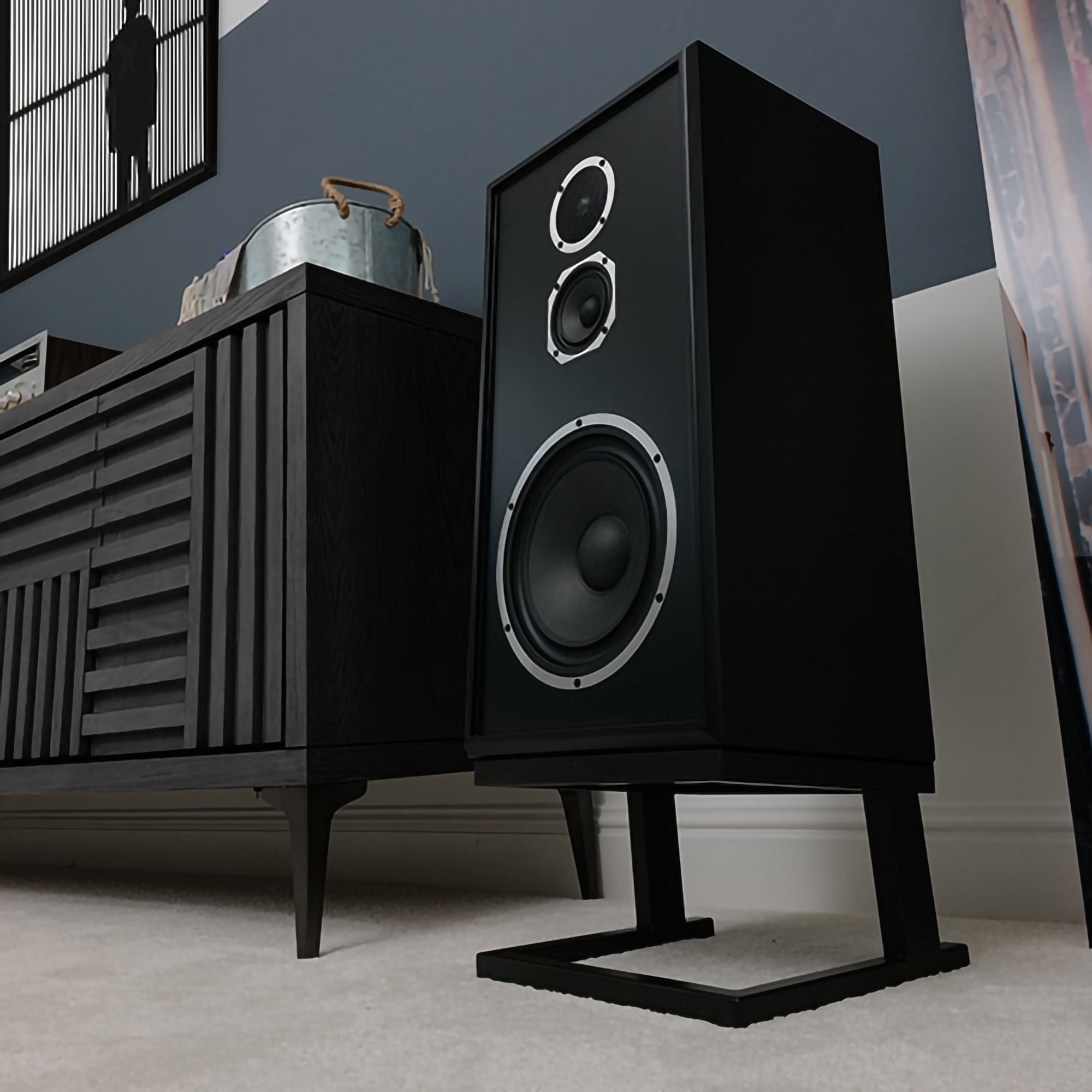 KLH Model Five 10-inch Acoustic Suspension Floorstanding Speakers (pair)