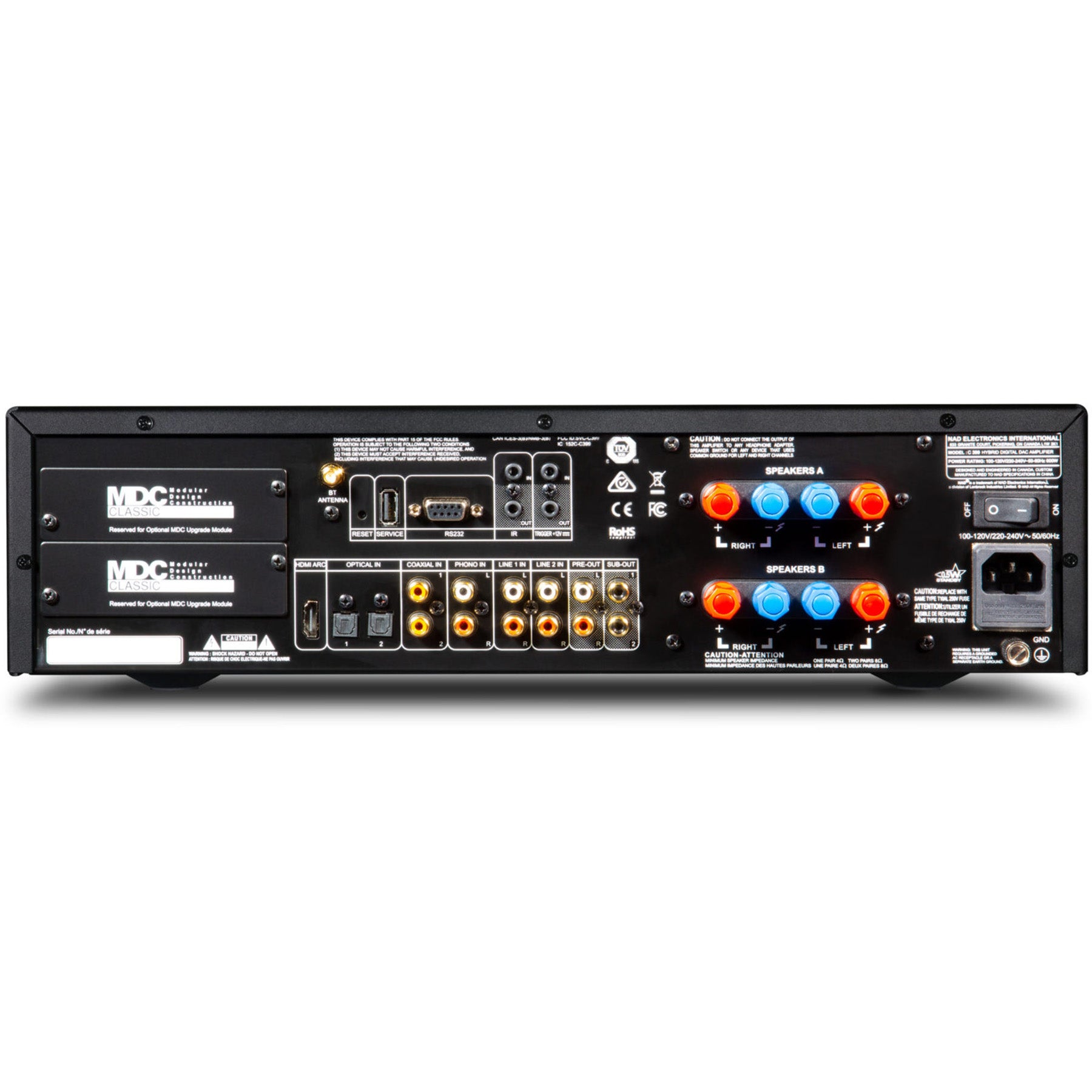 NAD C 399 Hybrid Digital DAC Amplifier