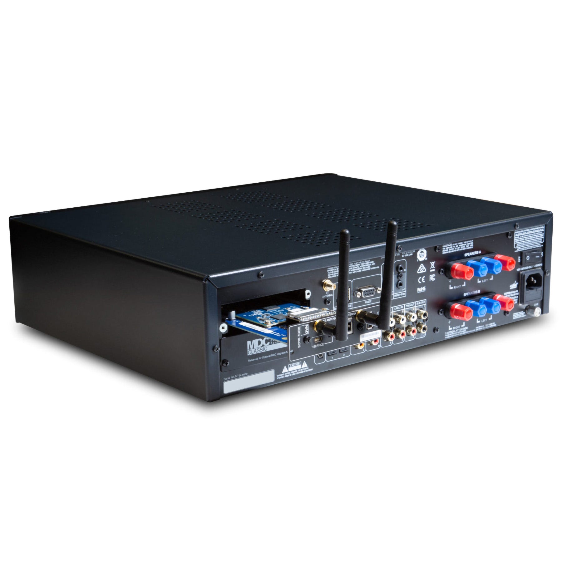 NAD C399 Hybrid Digital DAC Amplifier with MDC2 BluOS-D Module Installed