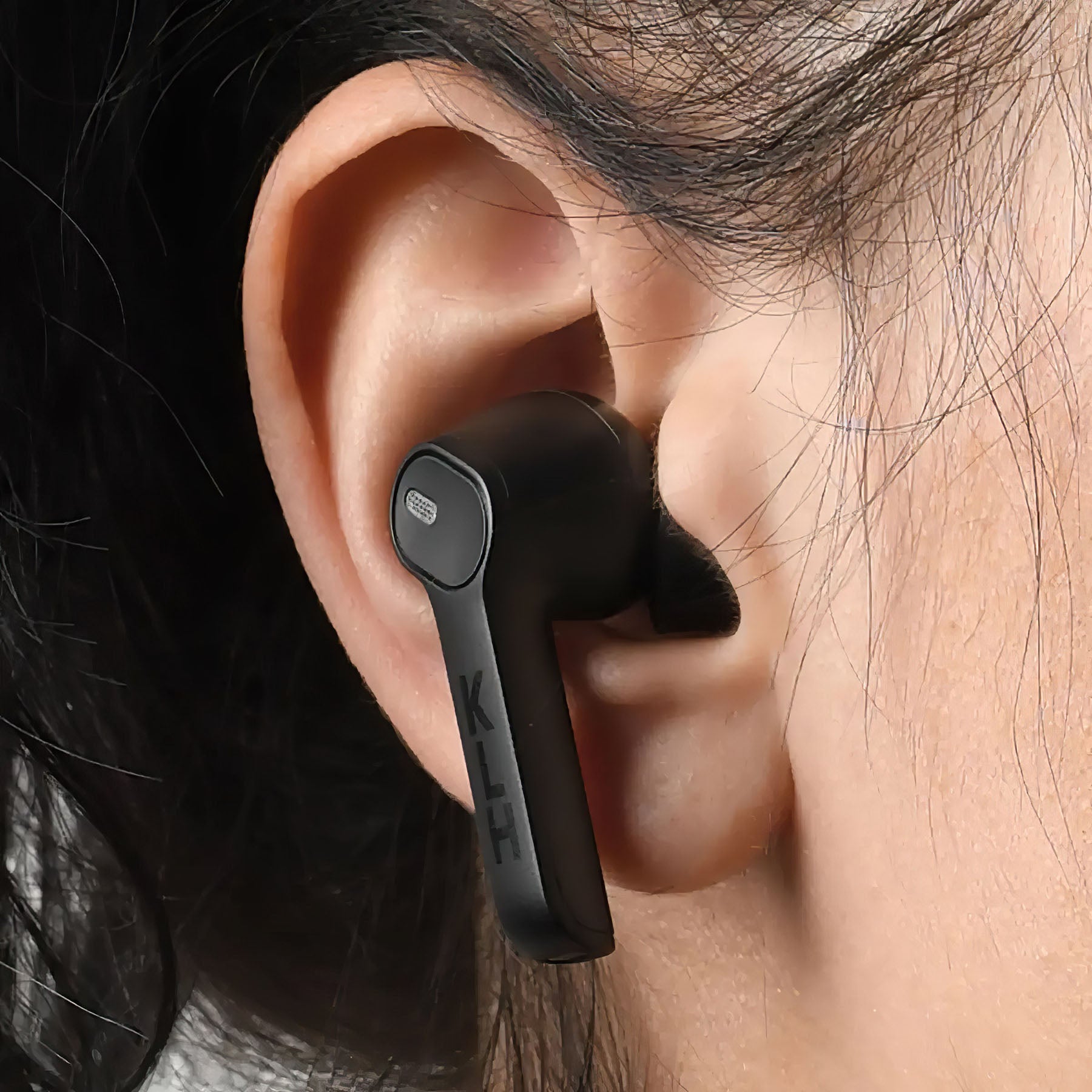 KLH Fusion True Wireless Noise-Cancelling Earbuds with Bluetooth