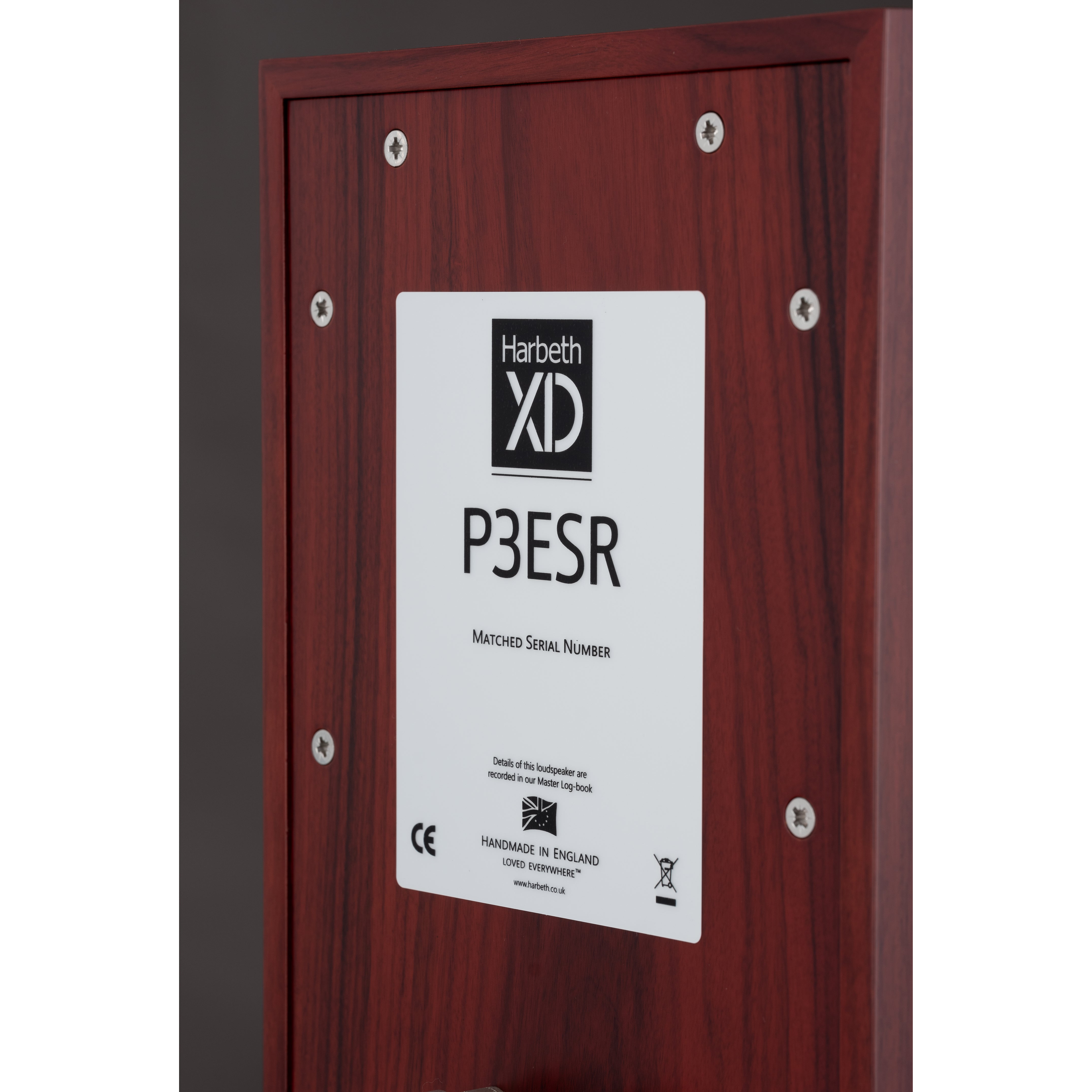Harbeth P3ESR XD 2-way Sealed Bookshelf (pair)