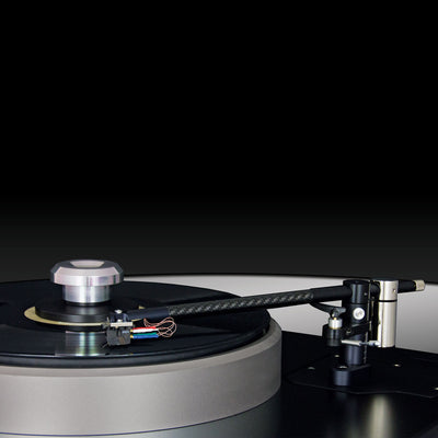 Schroder Captive Bearing 11" Black Carbon Fibre Tonearm with Copper Wiring