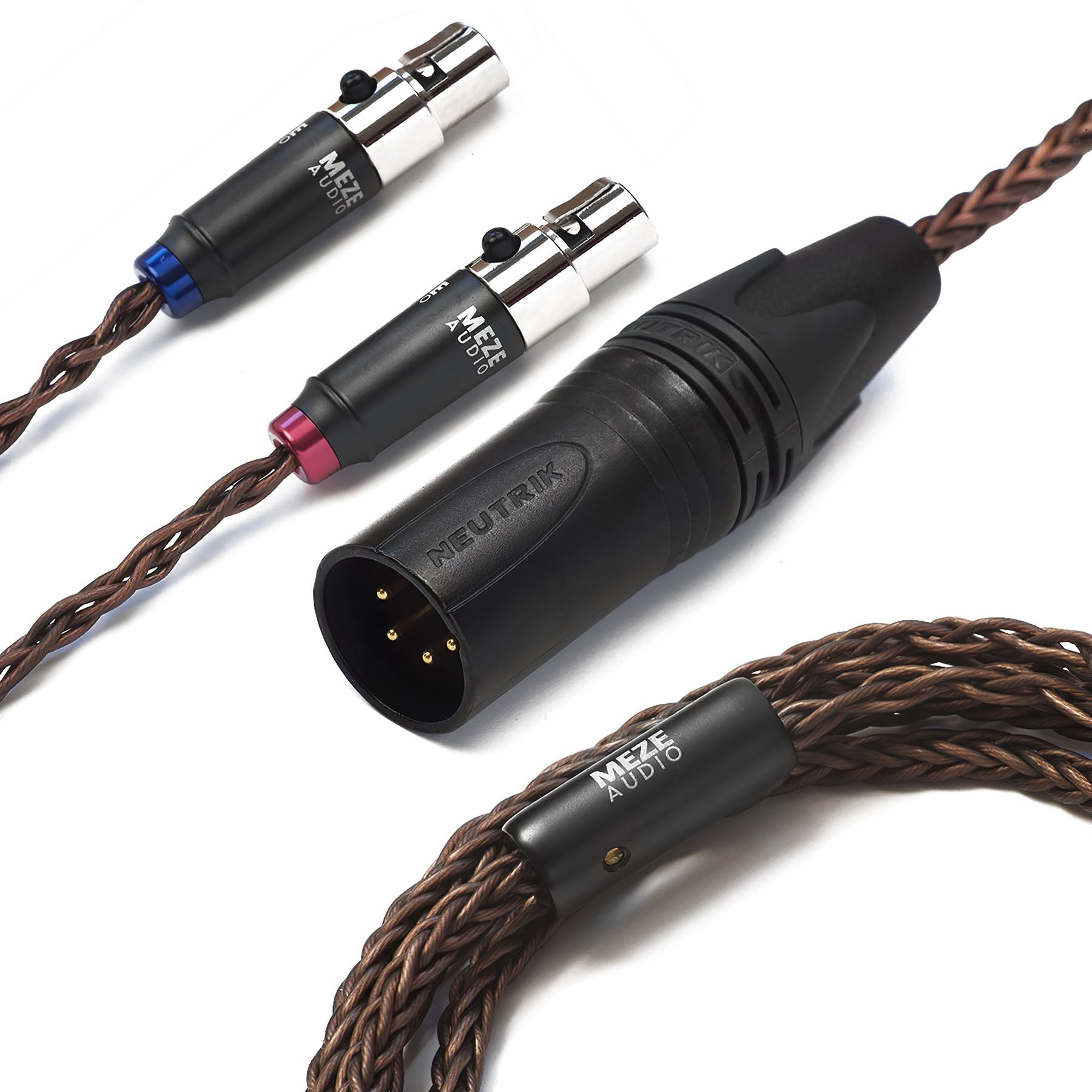 Meze Audio 4-pin XLR Balanced Copper PCUHD Upgrade Cable for Elite and Empyrean