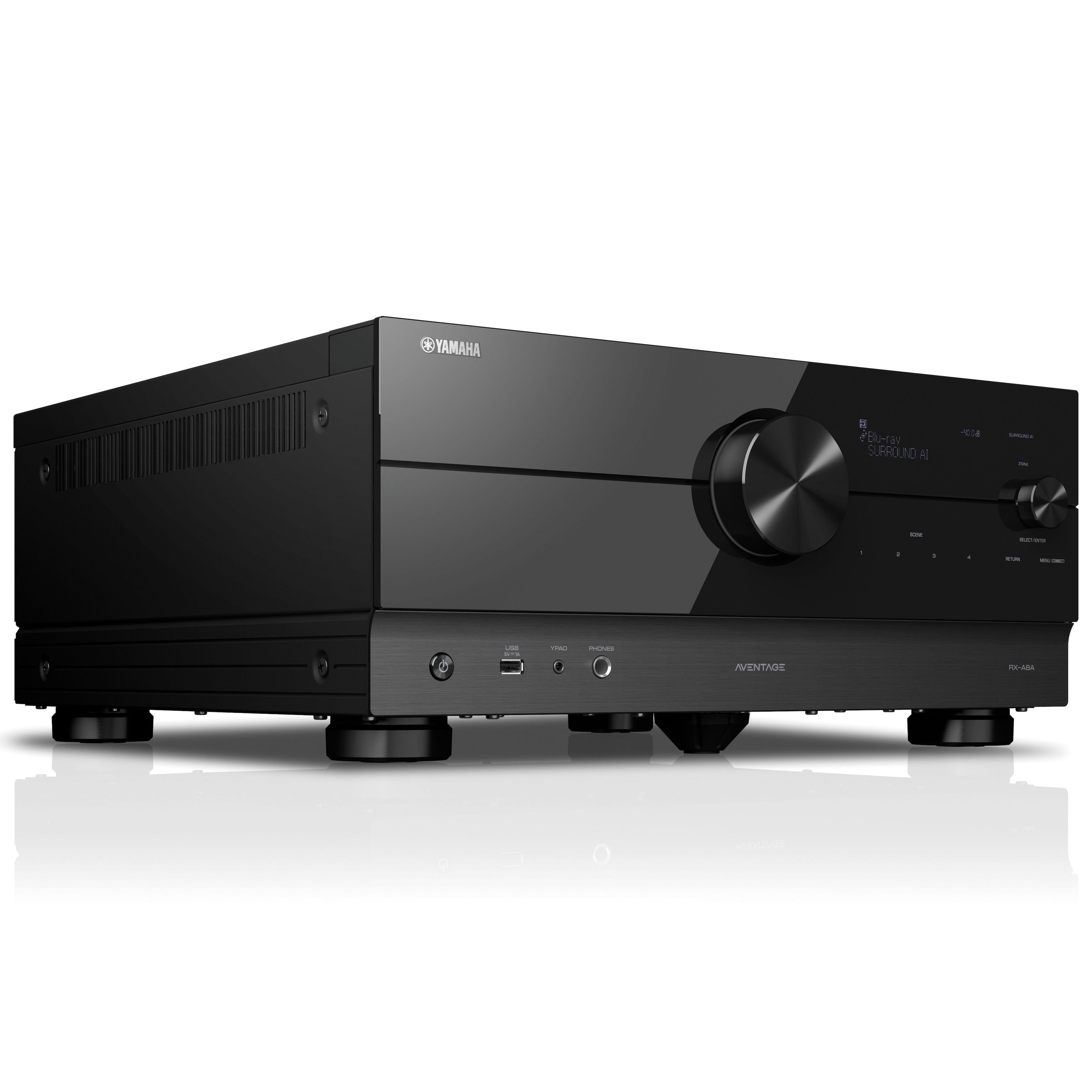 Yamaha RX-A8A AVENTAGE 11.2-Channel AV Receiver with 8K HDMI and MusicCast