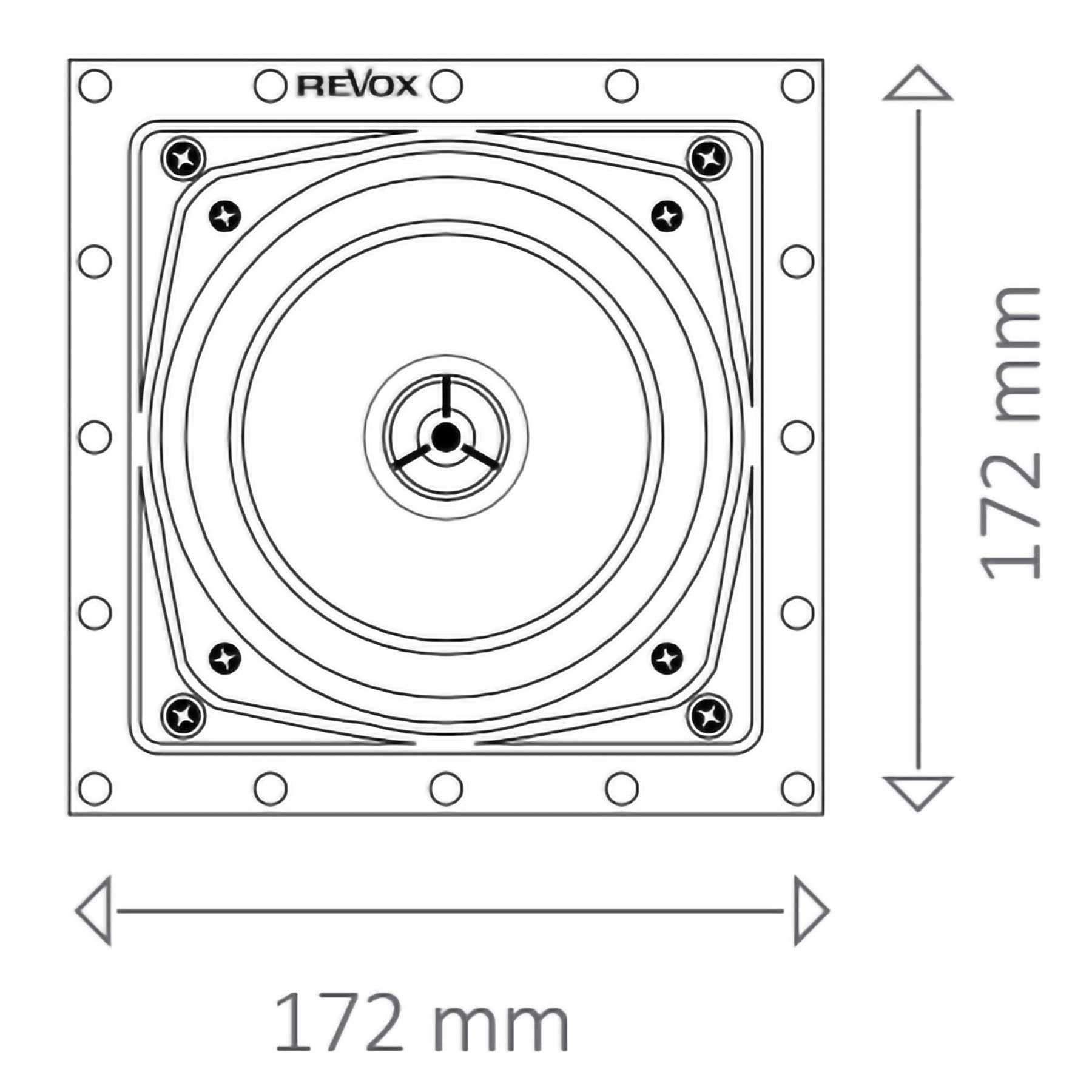 Revox Inwall I52 Built-In Speaker