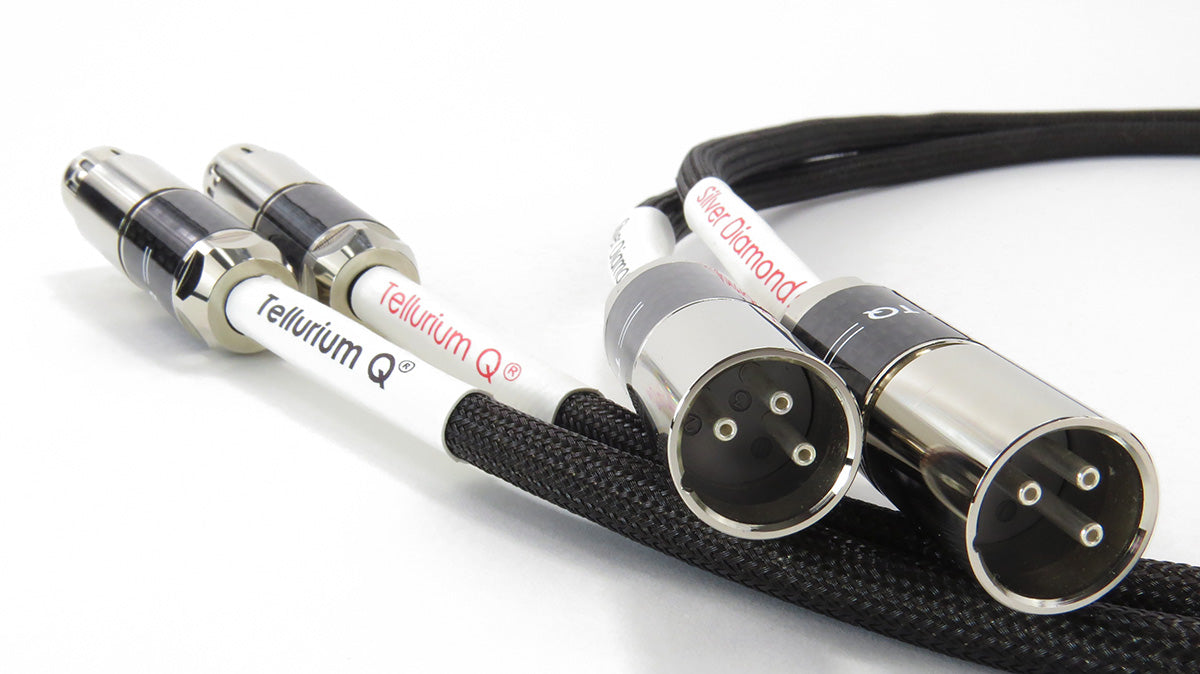 Tellurium Q Silver Diamond XLR Interconnect Cable (pair)