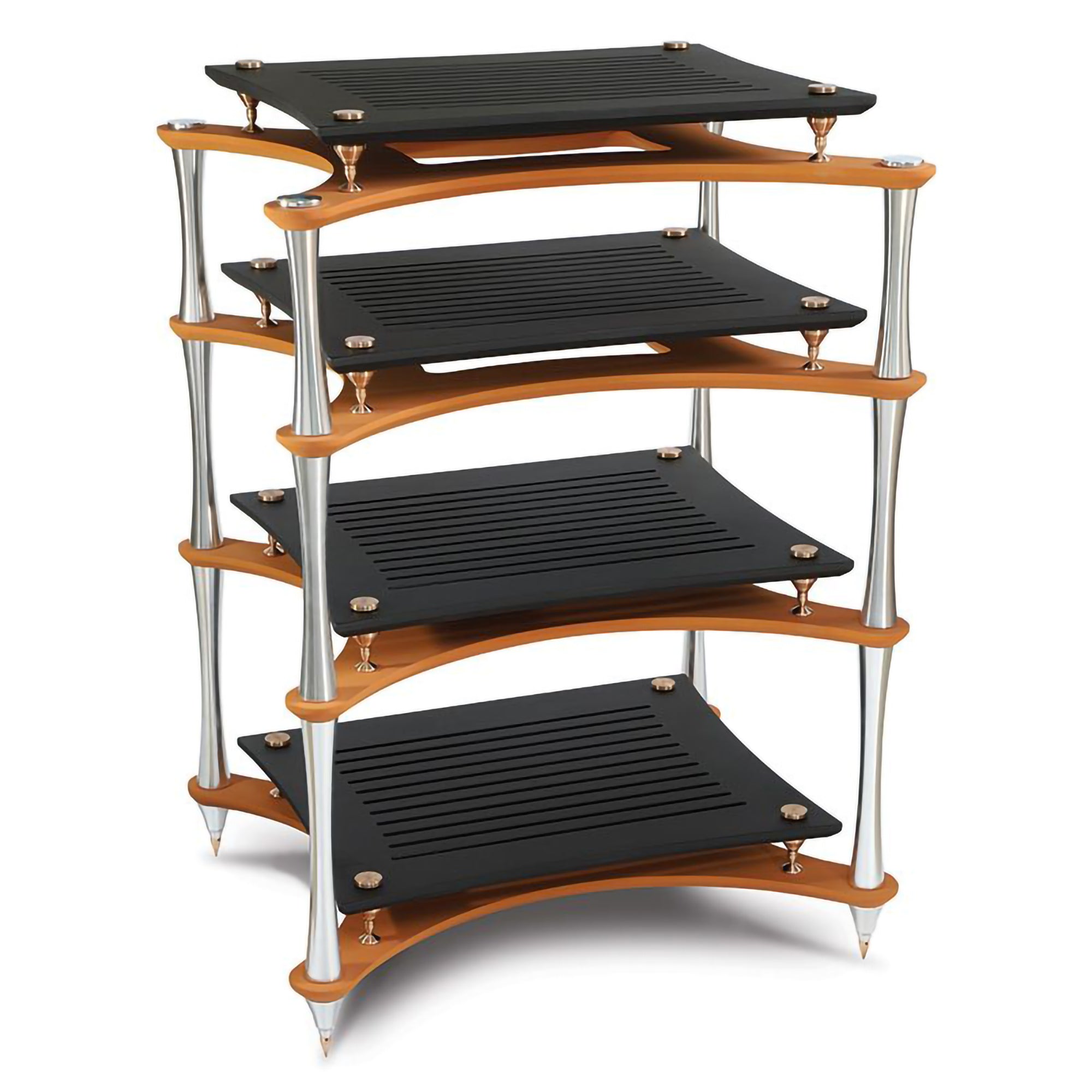 Quadraspire Signature X Reference Bamboo 4-tier Hi-Fi Rack