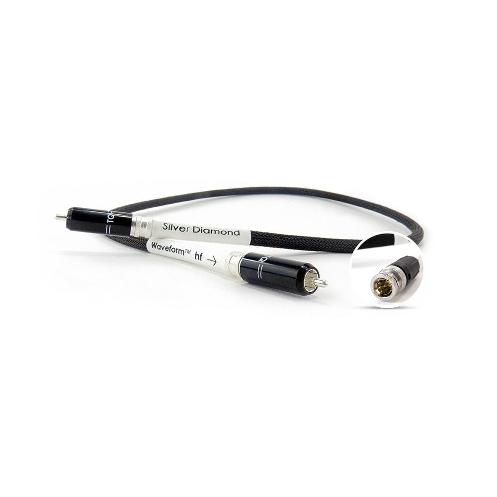 Tellurium Q Silver Diamond Waveform™ hf Digital RCA Cable