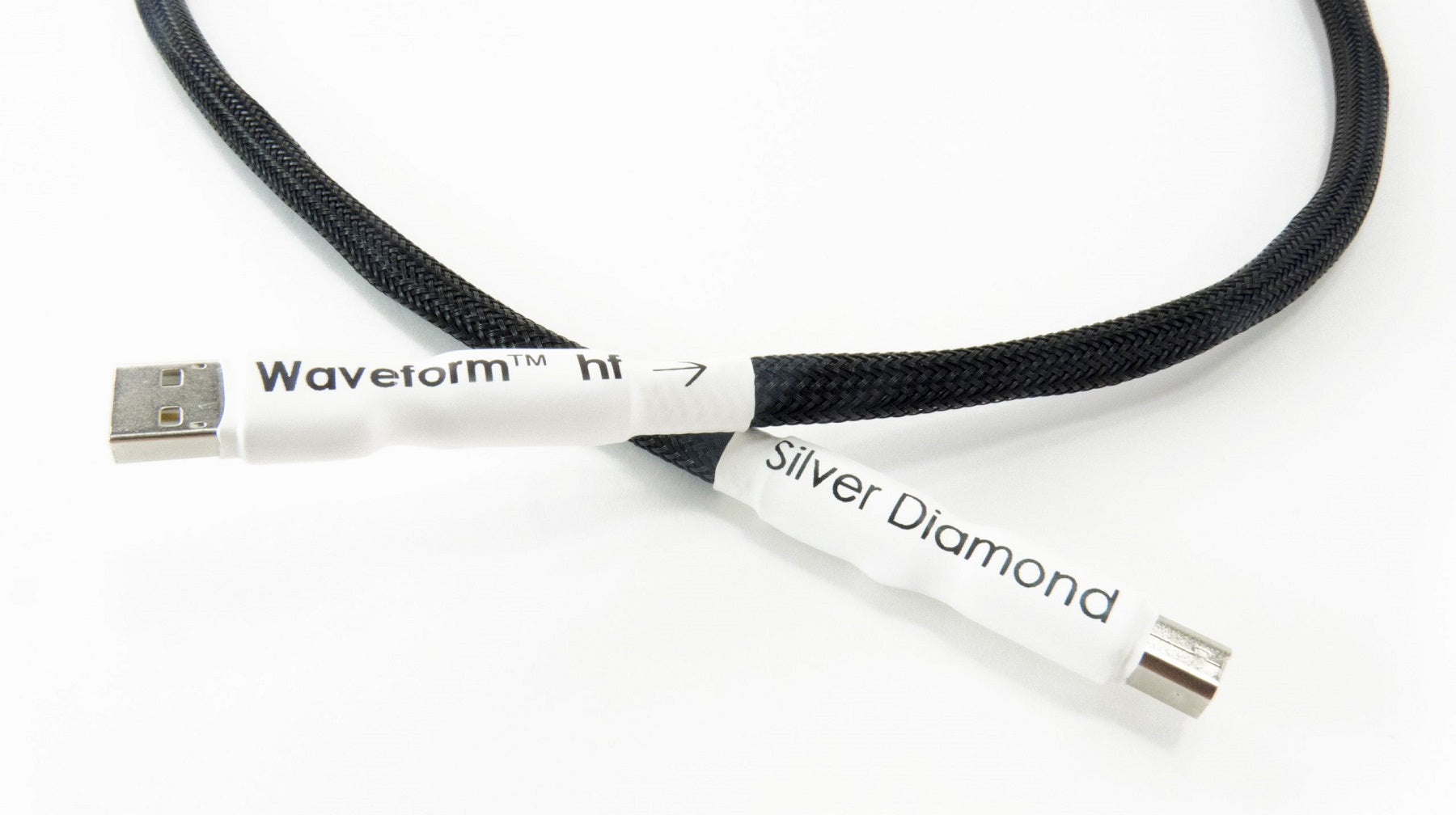 Tellurium Q Silver Diamond Waveform™ HF USB Cable