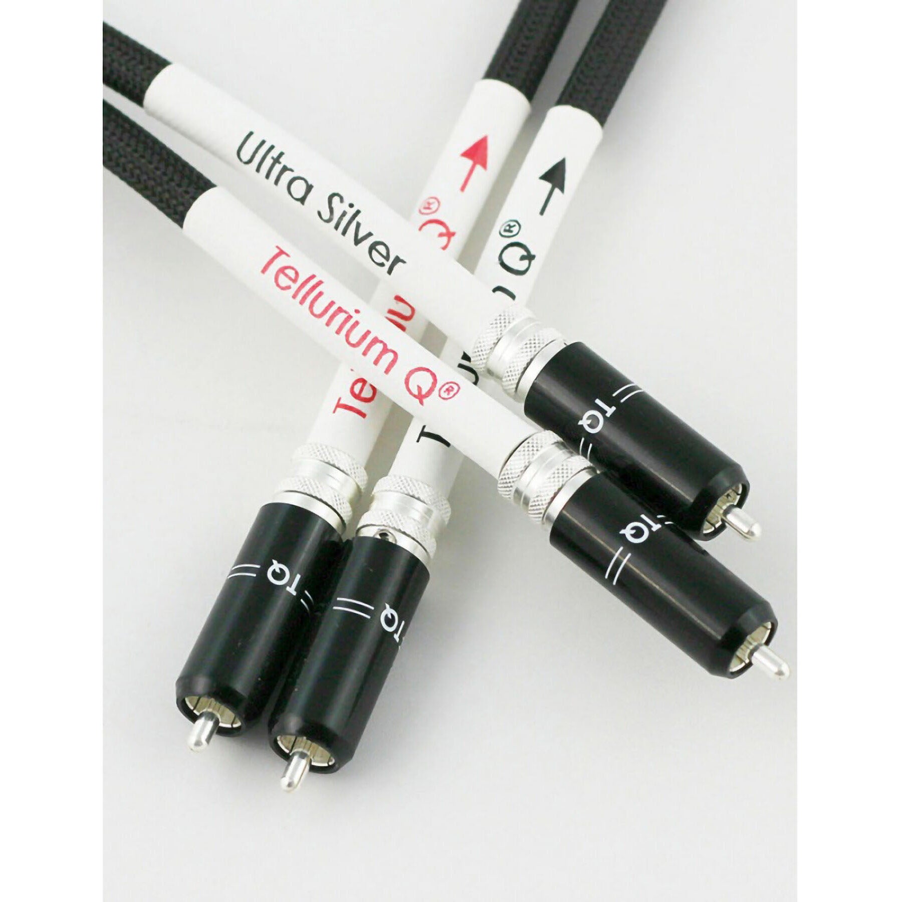 Tellurium Q Ultra Silver Tone Arm RCA-RCA Cable