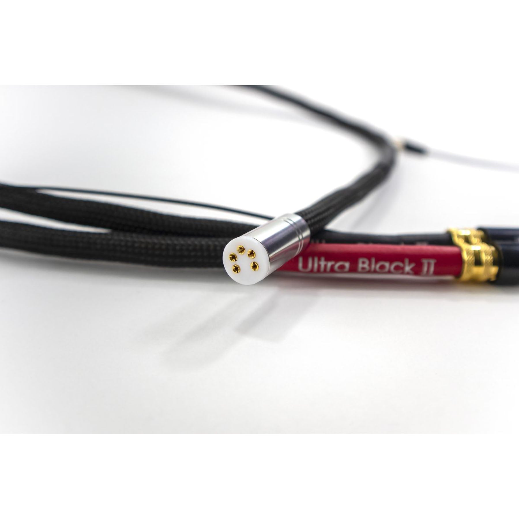 Tellurium Q Ultra Black II Tone Arm DIN-RCA Cable