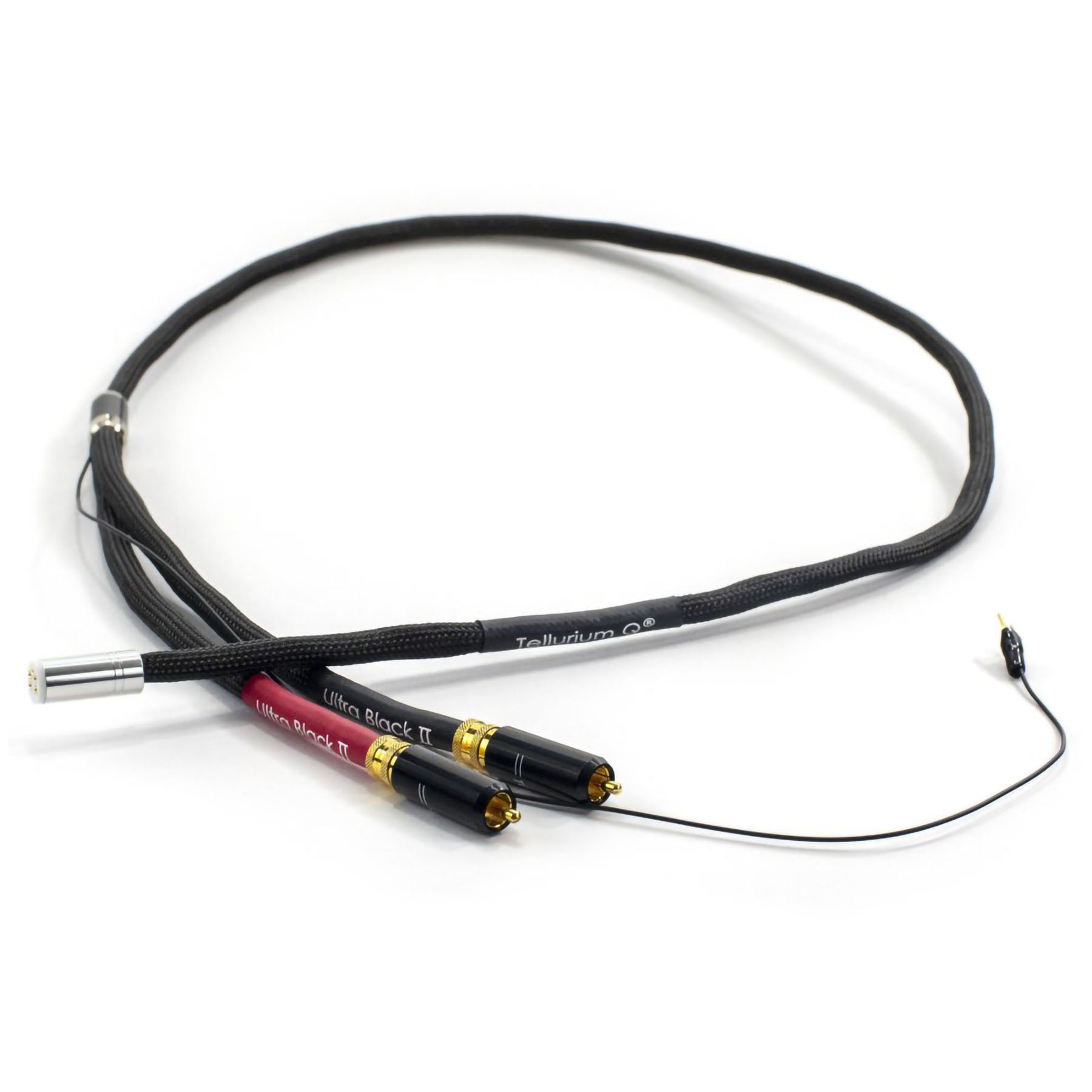 Tellurium Q Ultra Black II Tone Arm DIN-RCA Cable