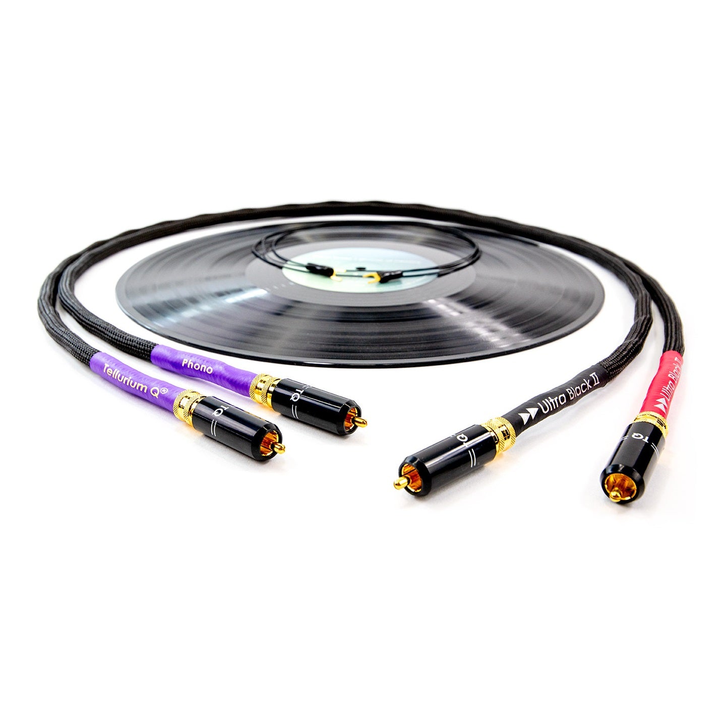 Tellurium Q Ultra Black II Tone Arm RCA-RCA Cable