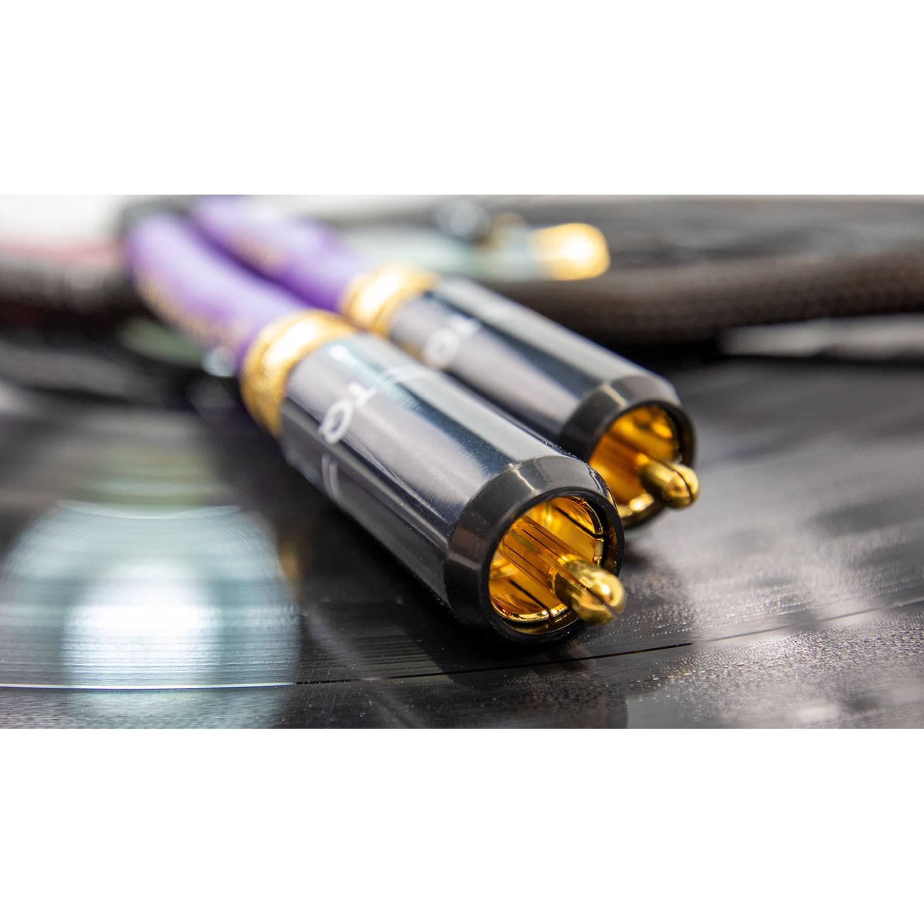 Tellurium Q Ultra Black II Tone Arm RCA-RCA Cable