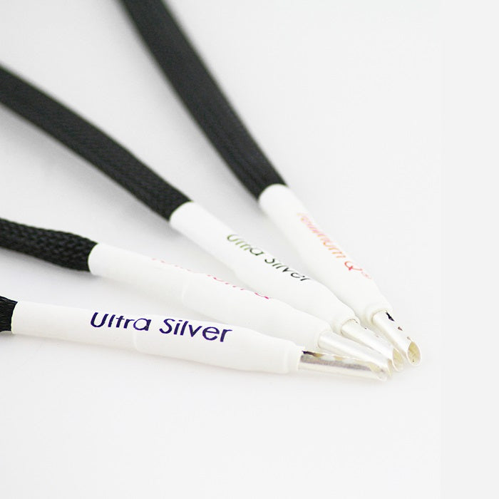 Tellurium Q Ultra Silver Jumpers/Links (banana-spade, pair)