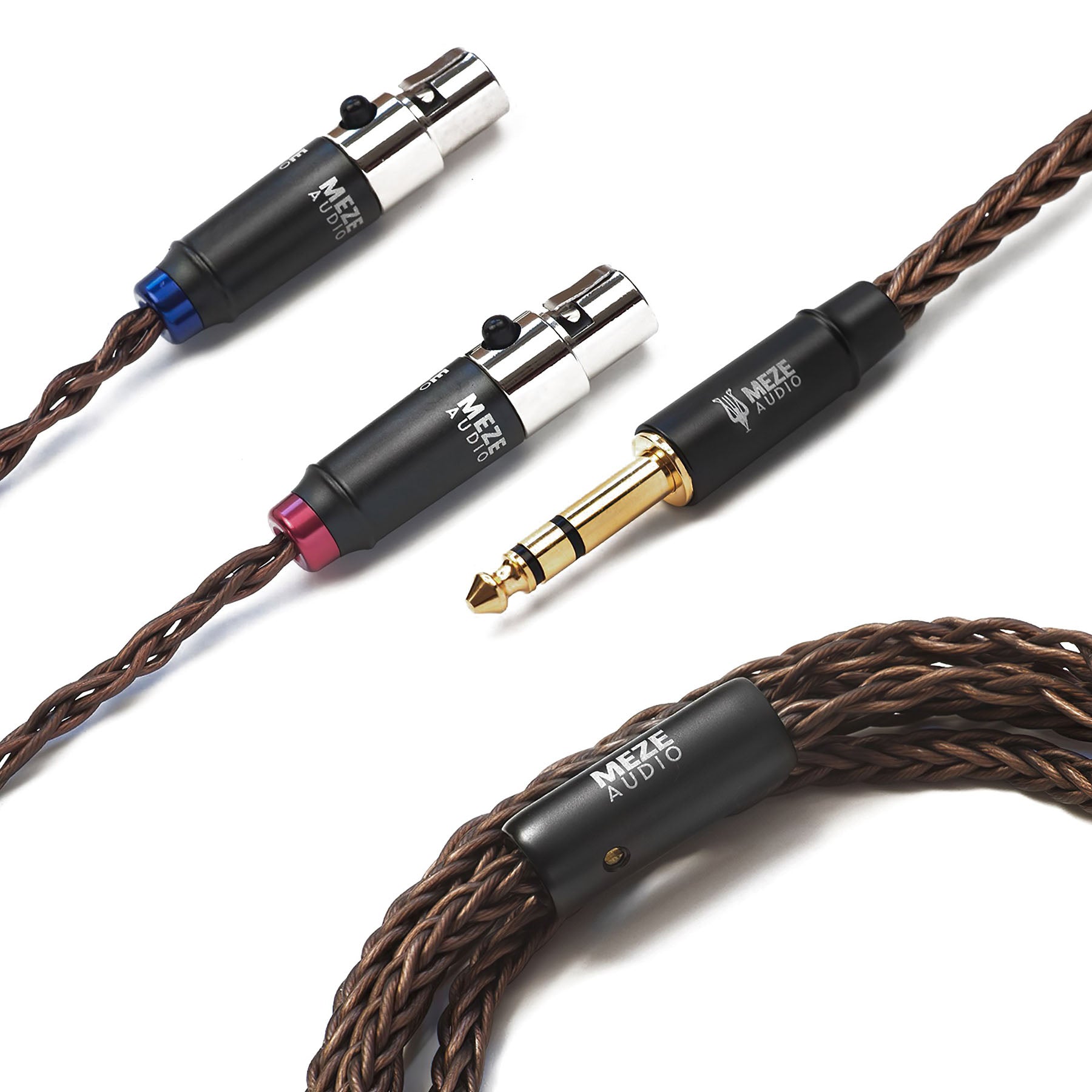 Meze Audio 6.3mm Copper PCUHD Upgrade Cable for Elite and Empyrean