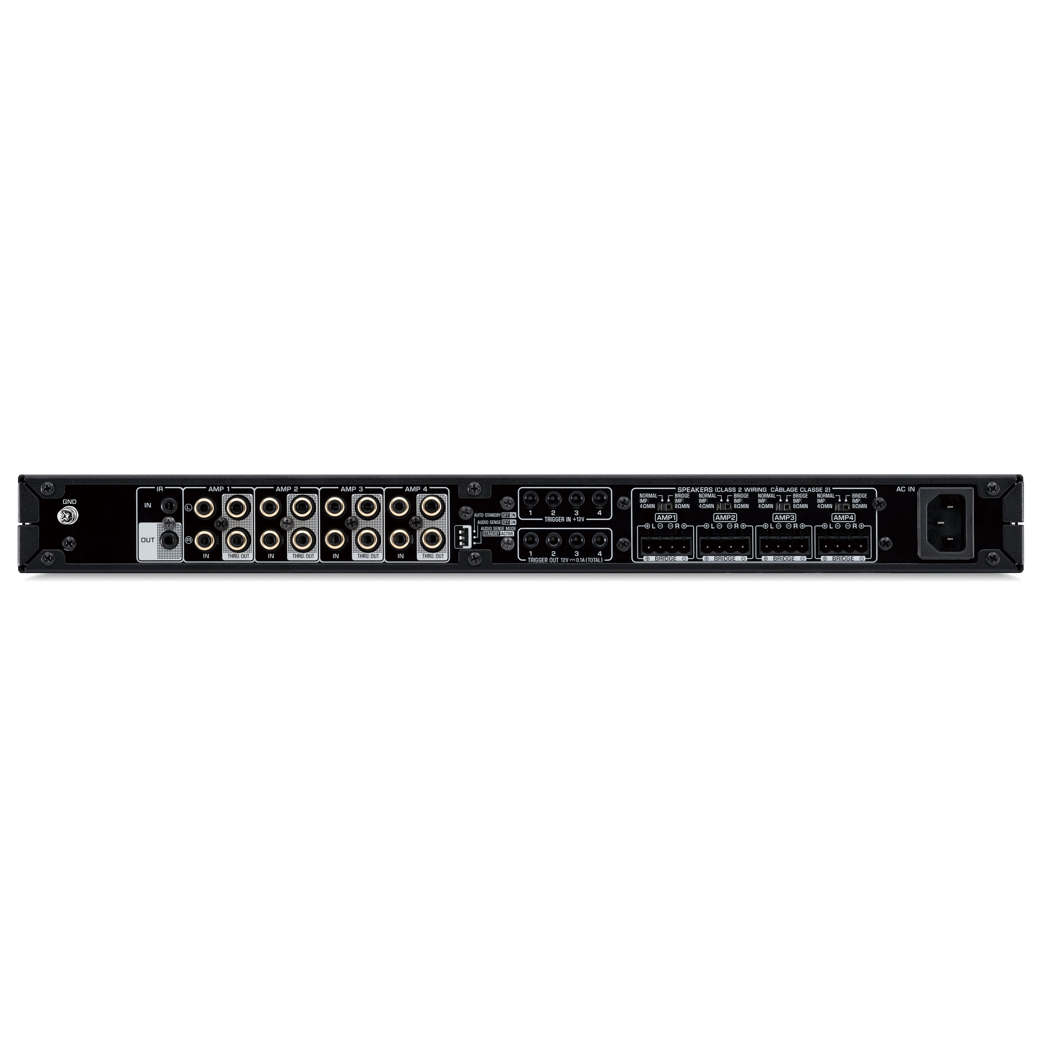Yamaha XDA-AMP5400RK Multi-Room Amplifier (4 Zone, 8 Channel)