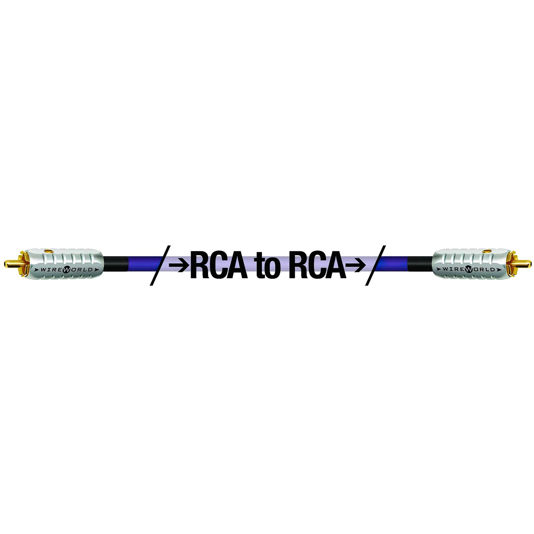 Wireworld Ultraviolet 8 Coaxial Digital Audio Cable (UVV) (RCA 75-ohm)