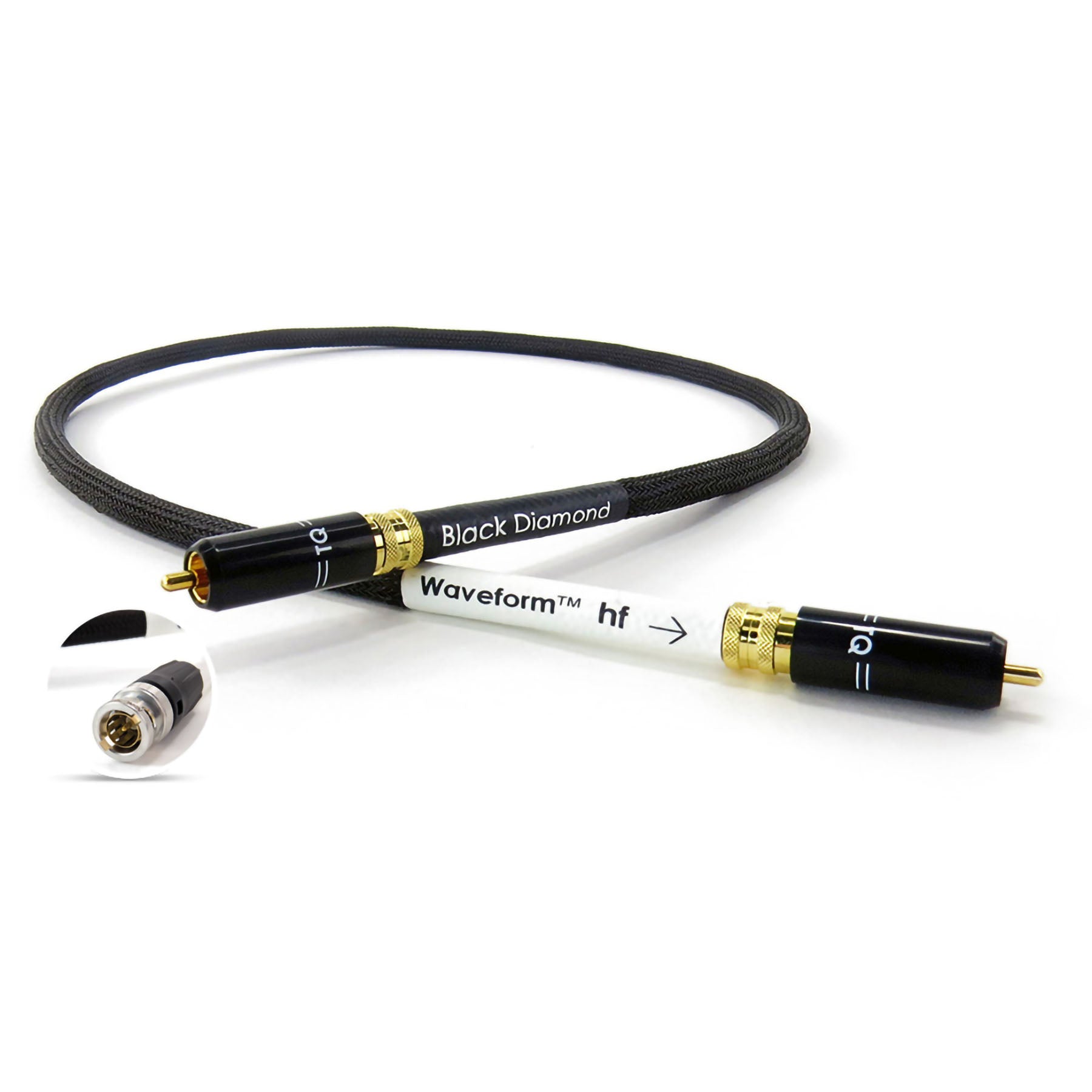 Tellurium Q Black Diamond Waveform™ hf Digital RCA/BNC Cable