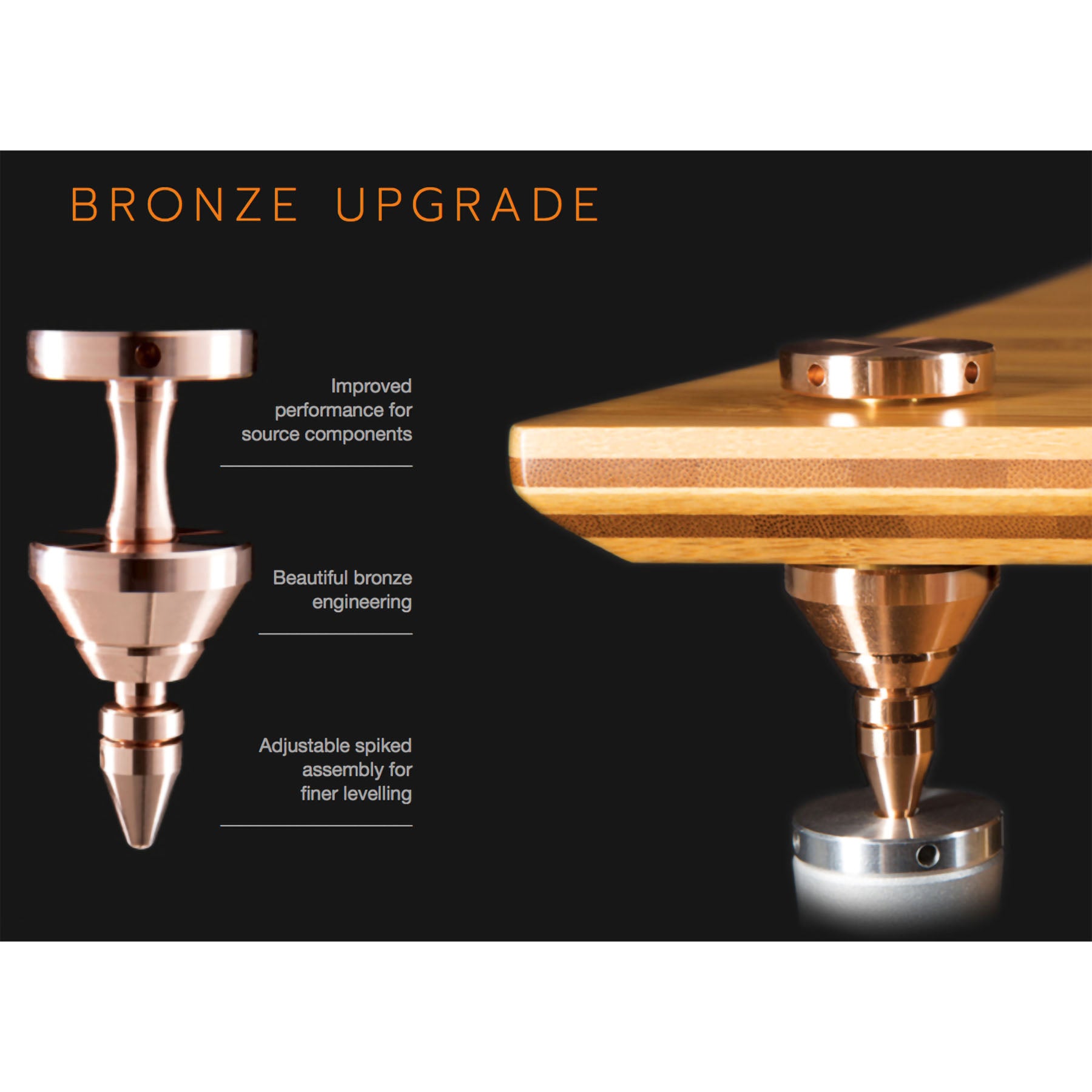 Quadraspire Bronze Upgrade (set of 4)