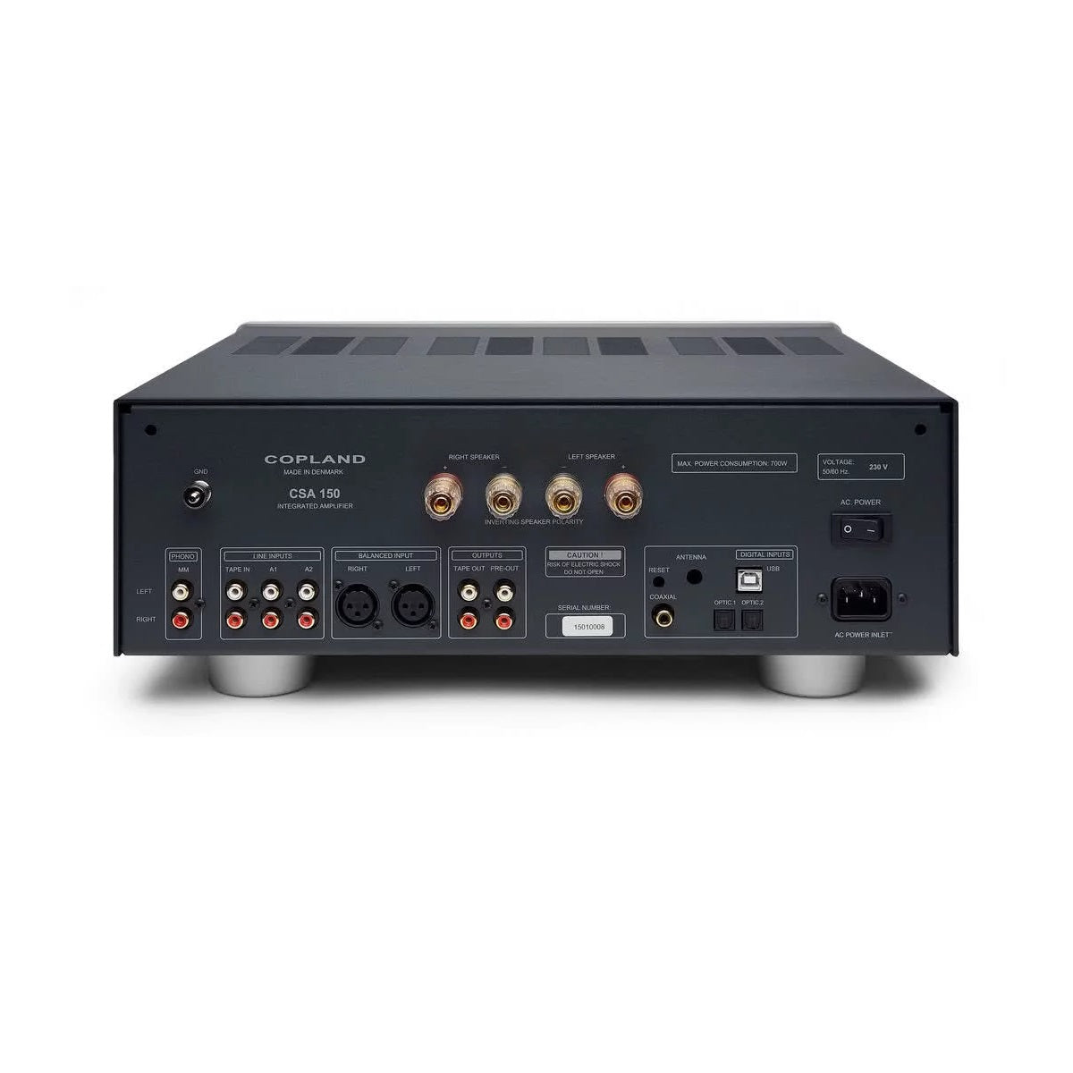 Trade-in Copland CSA 150 Hybrid Integrated Amplifier - Black