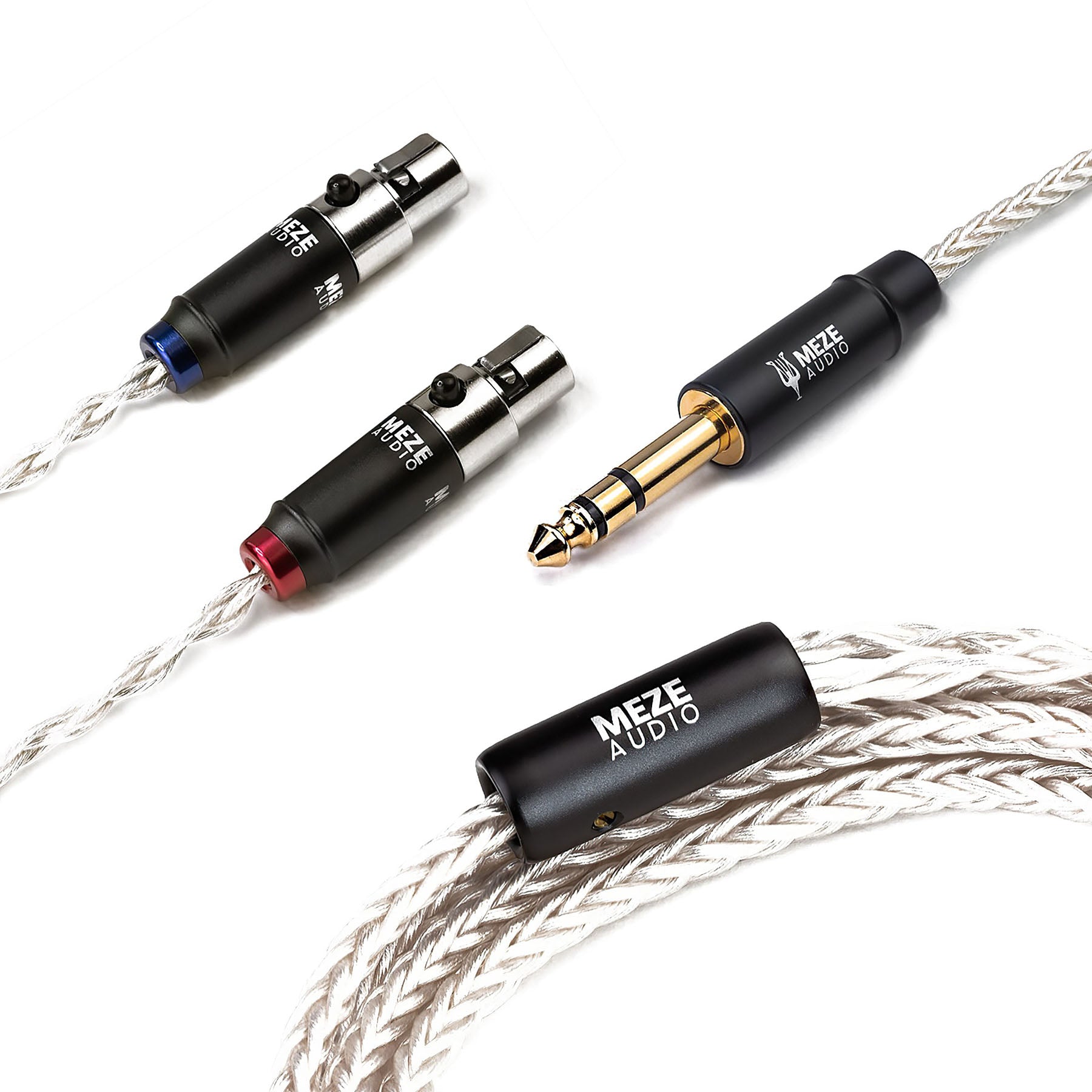 Meze Audio Mini XLR to 6.3mm Silver Plated PCUHD Premium Cable