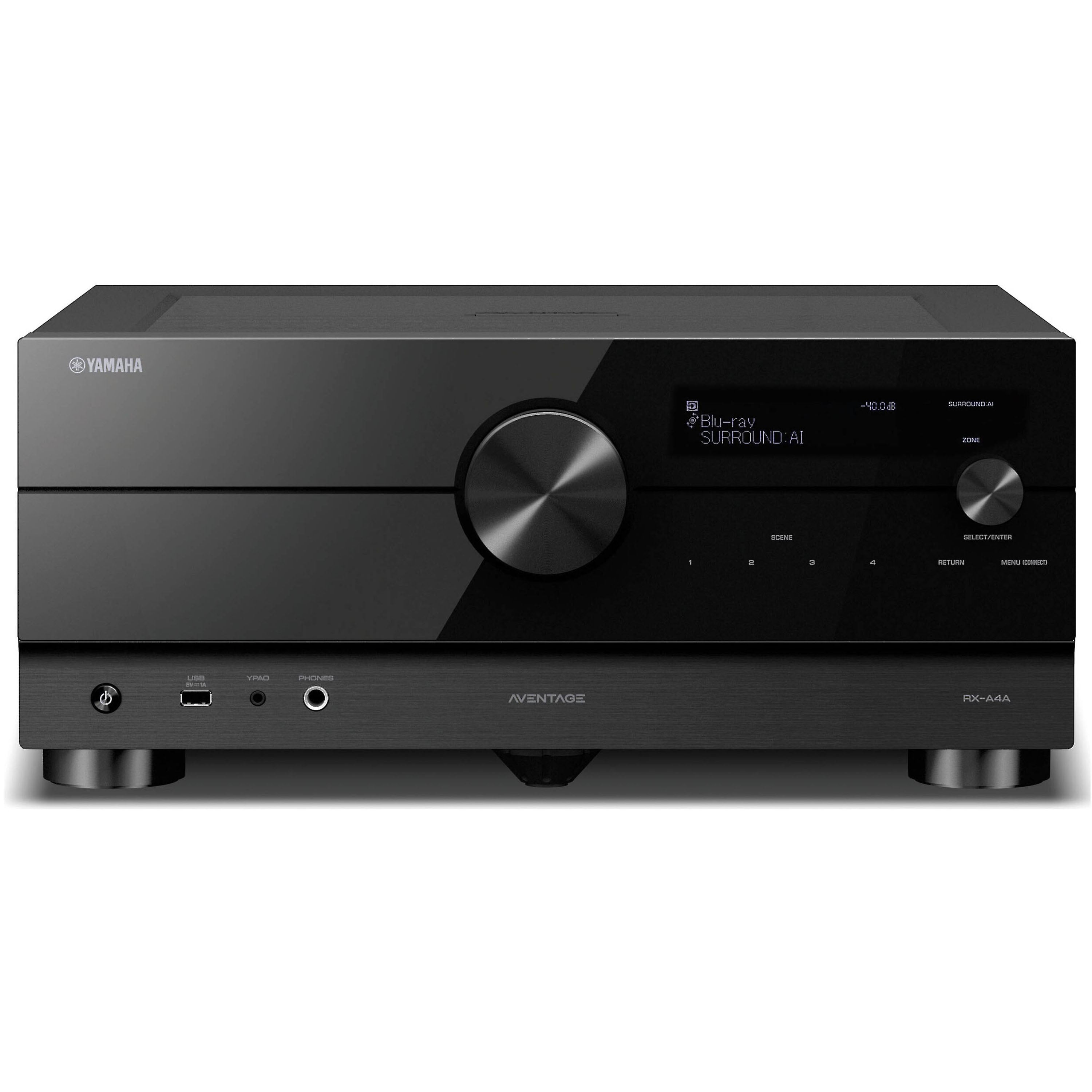 Yamaha RX-A4A AVENTAGE 7.2-Channel AV Receiver with 8K HDMI and MusicC