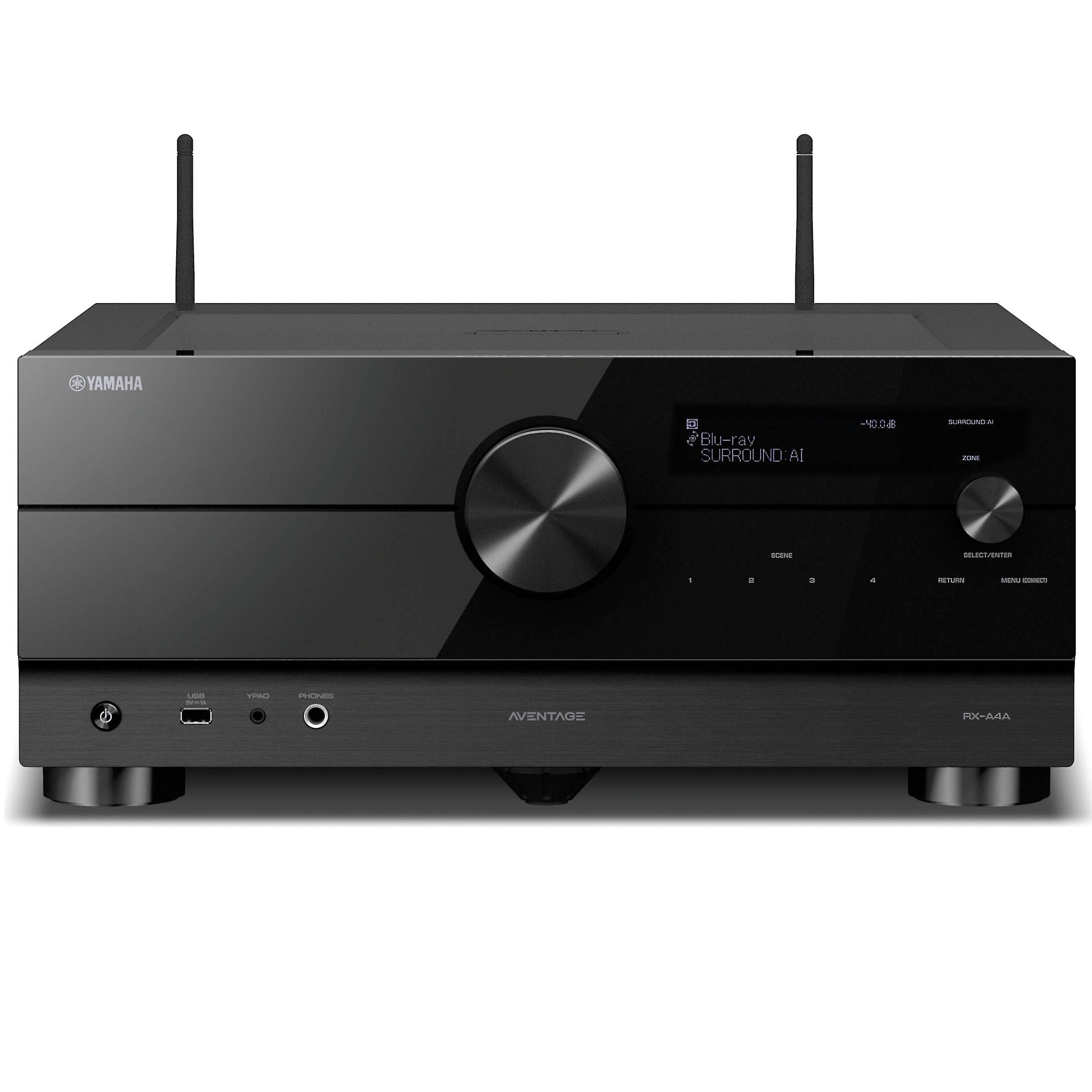 Yamaha RX-A4A AVENTAGE 7.2-Channel AV Receiver with 8K HDMI and MusicC