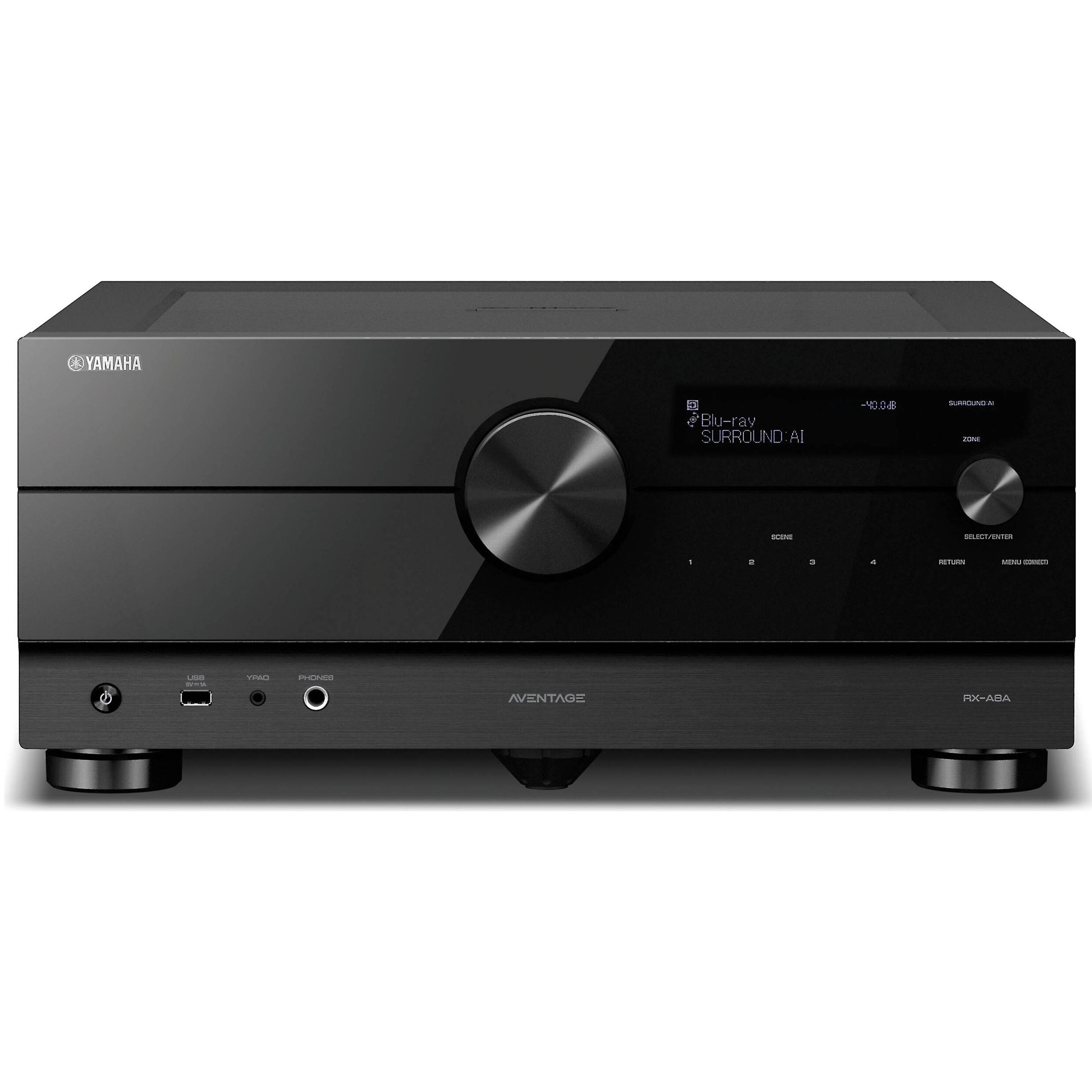 Yamaha RX-A8A AVENTAGE 11.2-Channel AV Receiver with 8K HDMI and MusicCast