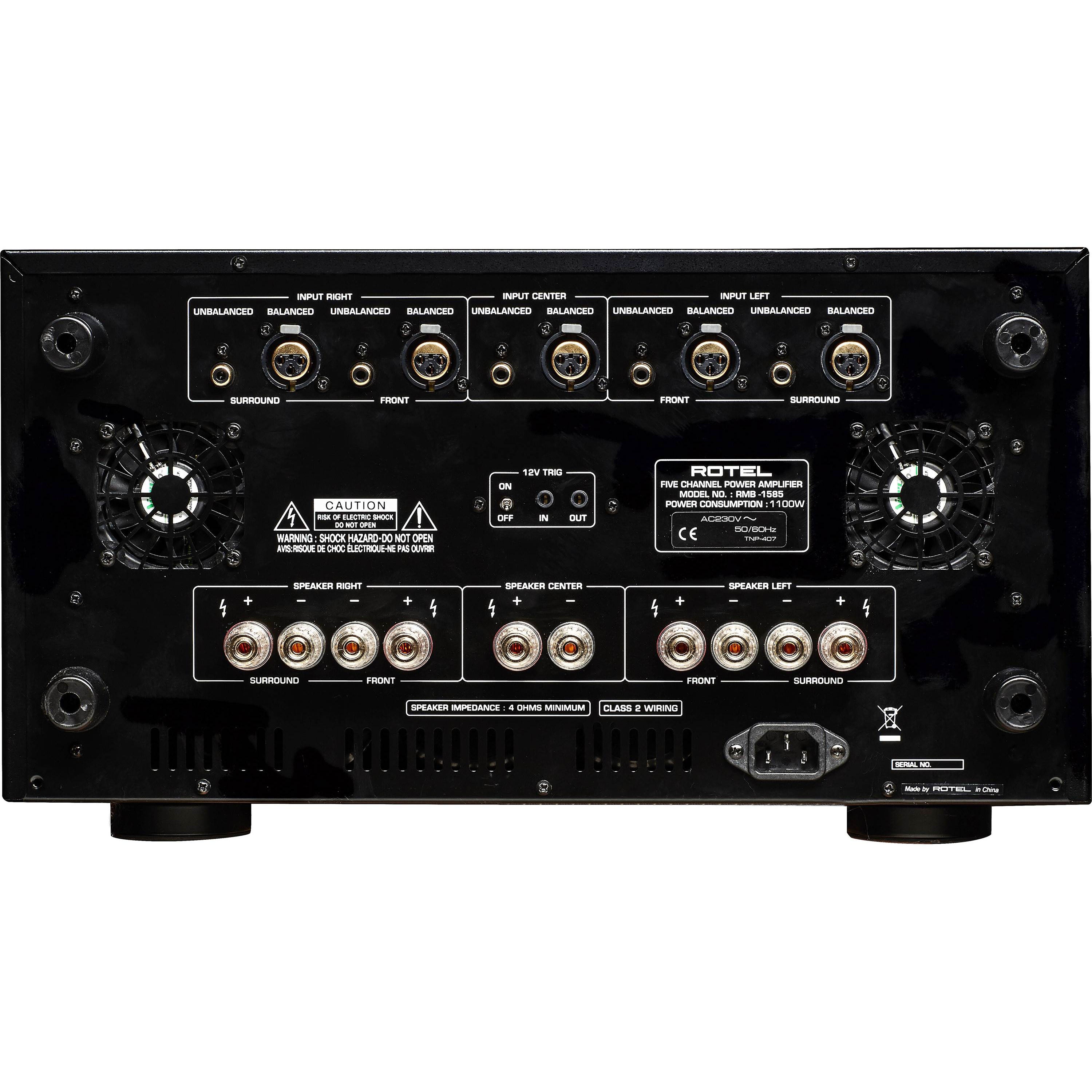 Rotel RMB-1585 Multi-channel Power Amplifier
