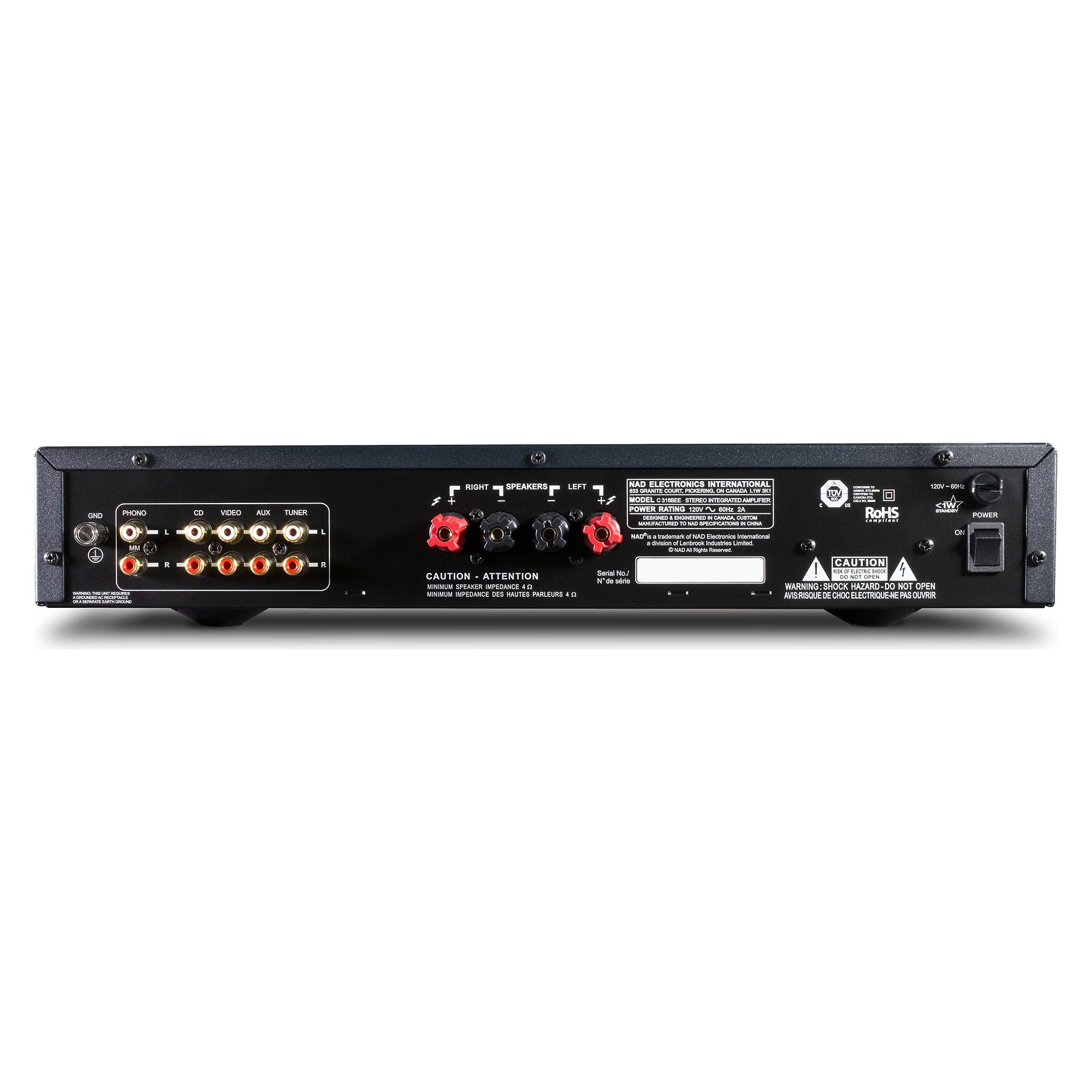 NAD C 316 V2 Bee integrated amplifier