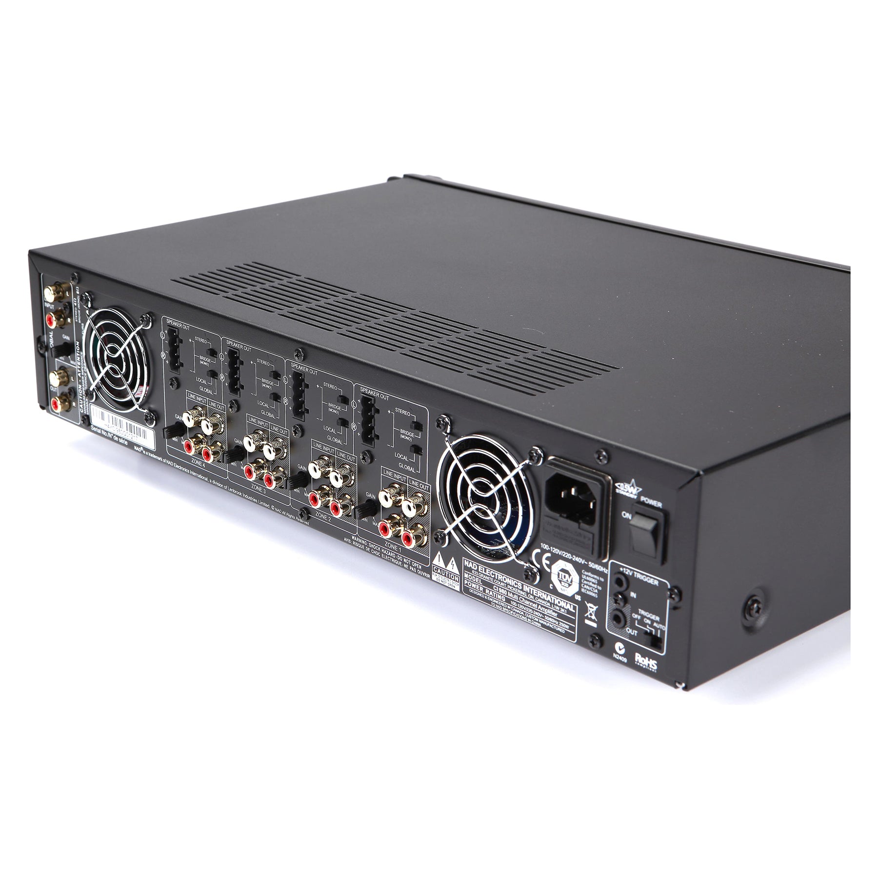 NAD CI 980 8-Channel / 4-Zone Power amplier