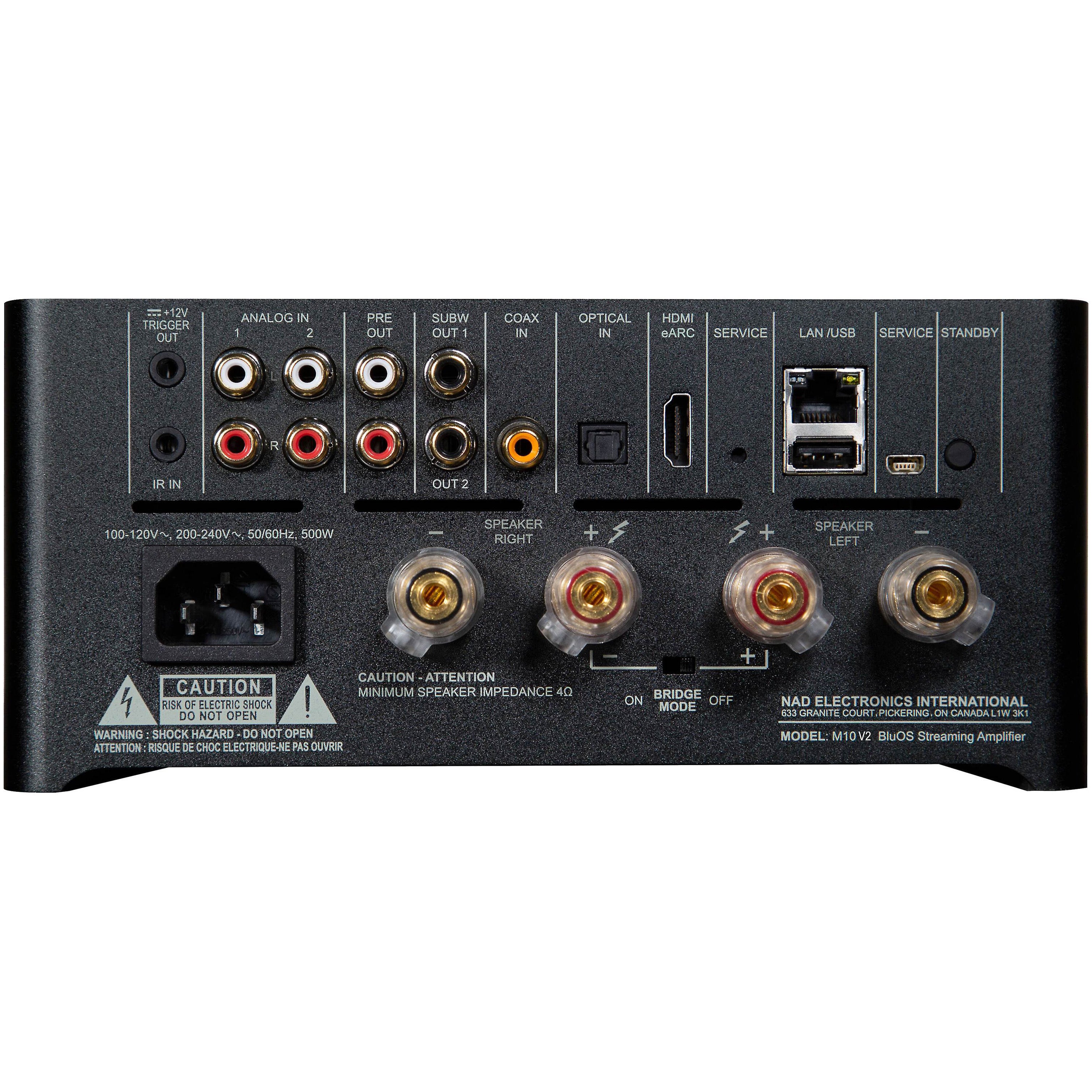 NAD Masters M10 V2 BluOS Streaming Amplifier