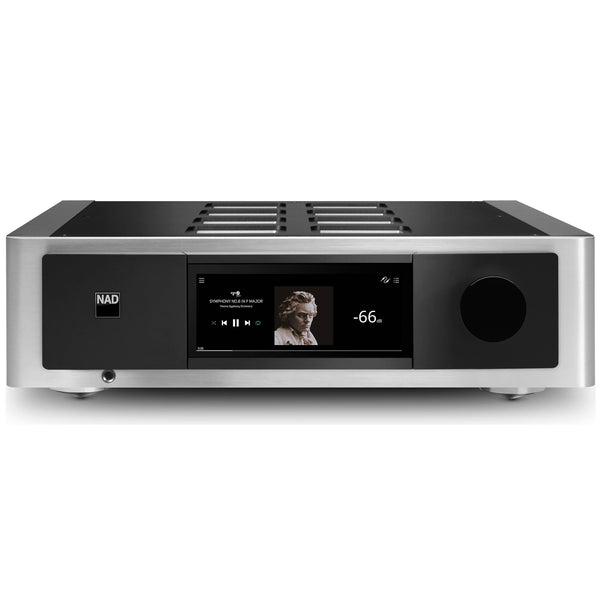 NAD Masters M33 BluOS® Streaming DAC Amplifier - Silver [ex-demo]