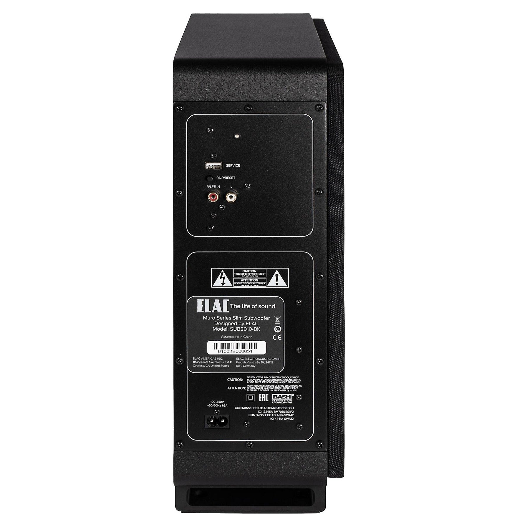 ELAC Muro SUB2010 8" Slim Powered Subwoofer