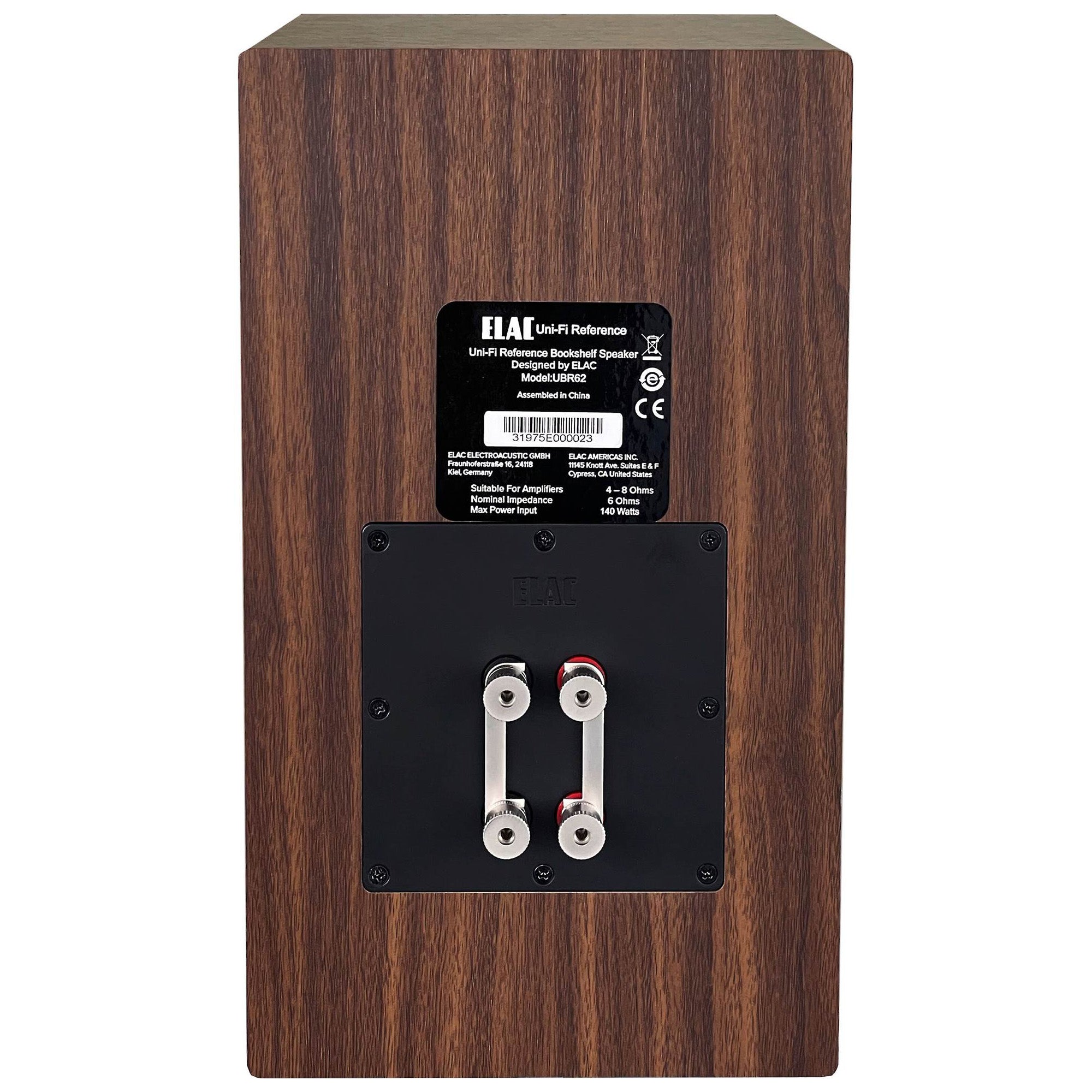 ELAC Uni-Fi Reference UBR62 6.5" Bookshelf Speakers (pair)