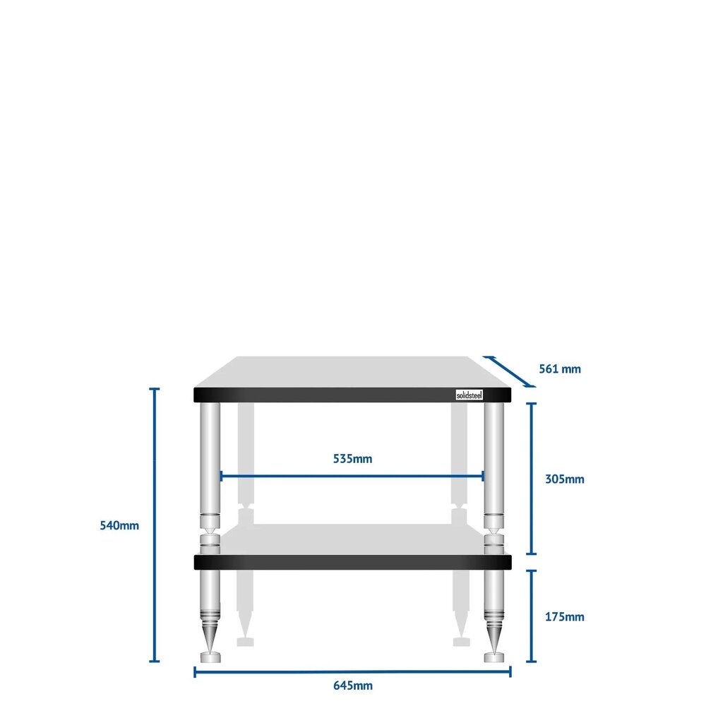 Solidsteel Hyperspike HF-2 Hi-Fi Rack