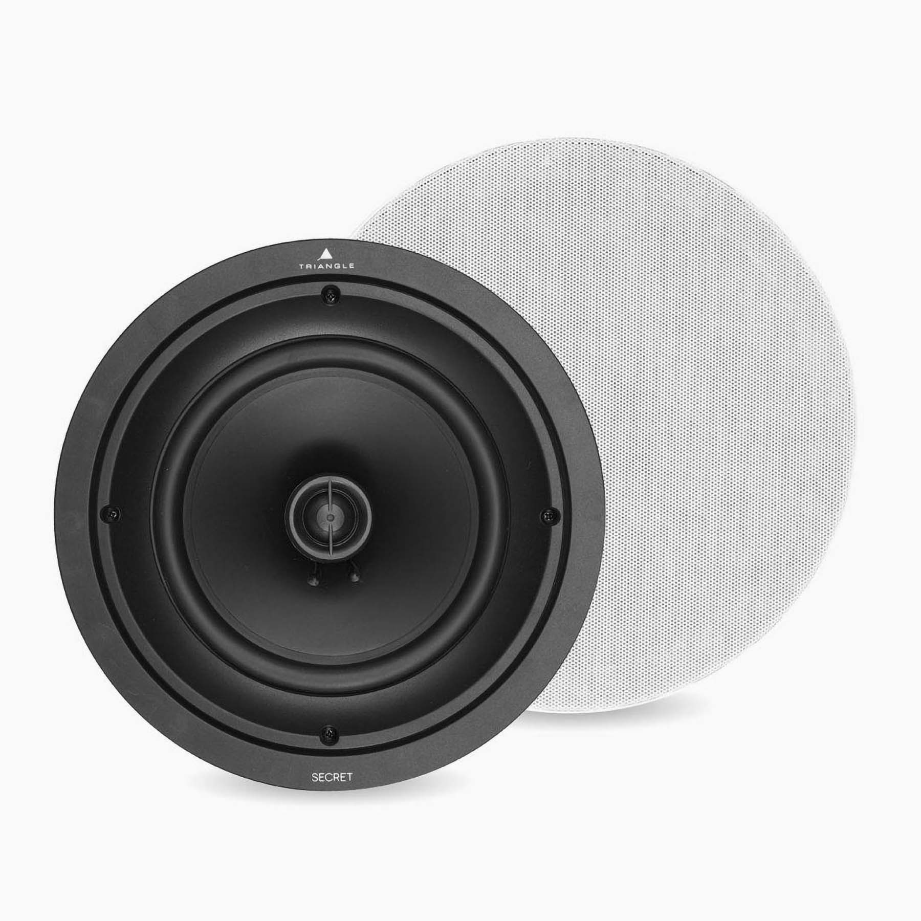 TRIANGLE Secret ICT8 8-Inch Circular In-Ceiling Speakers (pair)