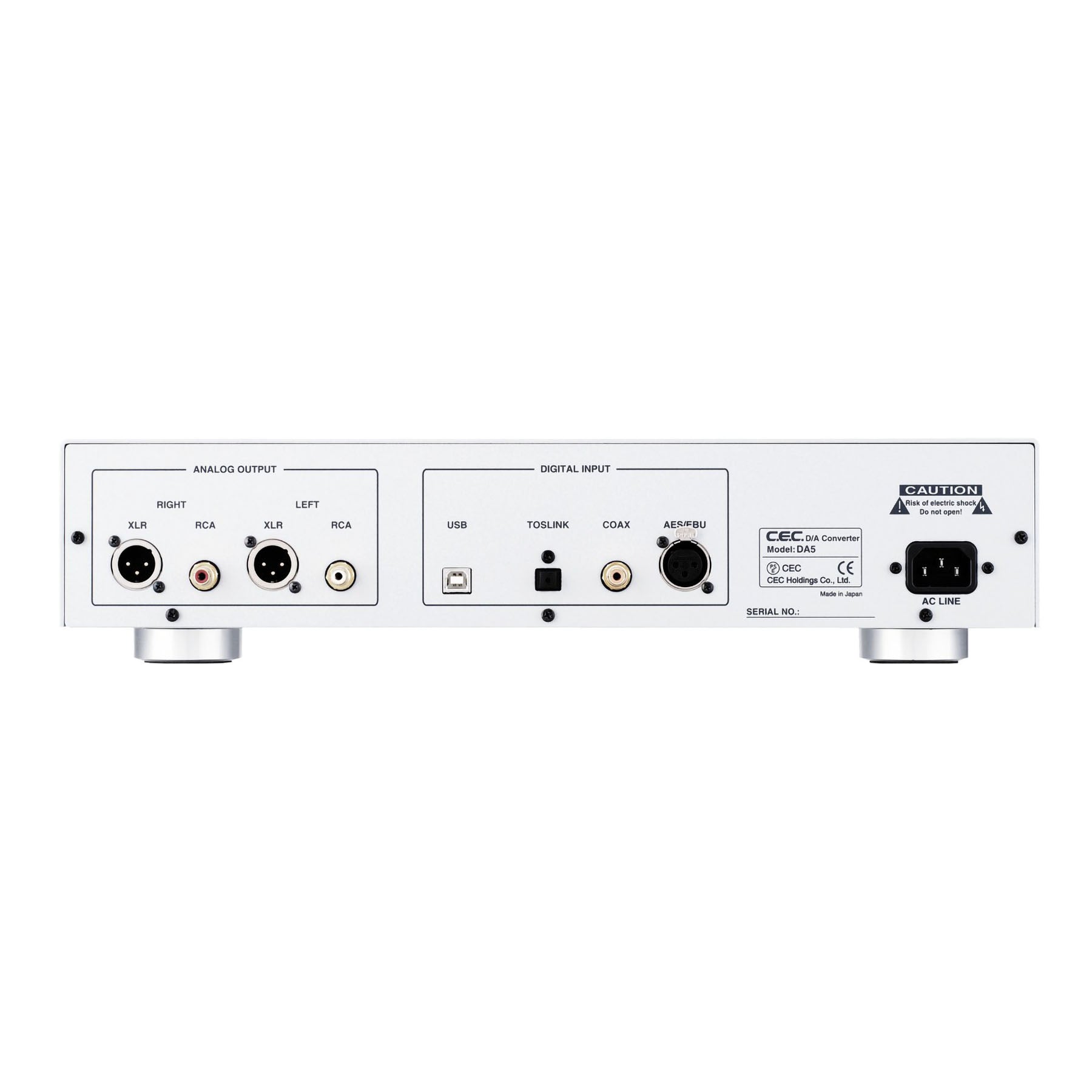 CEC DA5 - DA Converter CEC DA5 - DA Converter