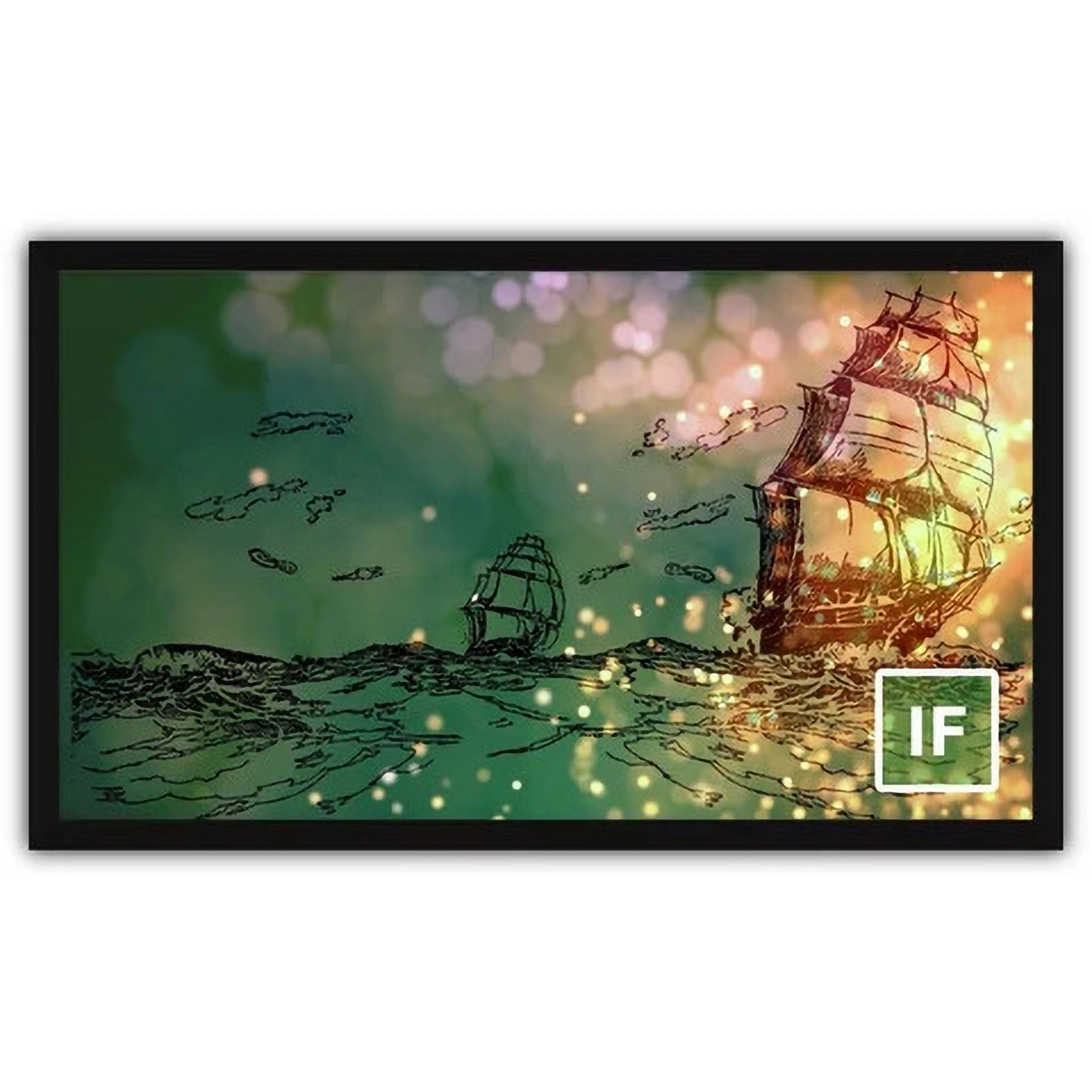 Severtson Screens Impression Series 16:9 135-inch Fixed Frame Projection Screen